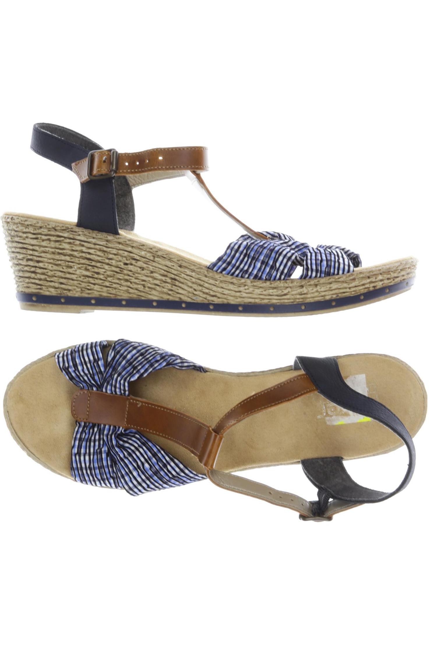

Rieker Damen Sandale, marineblau, Gr. 41
