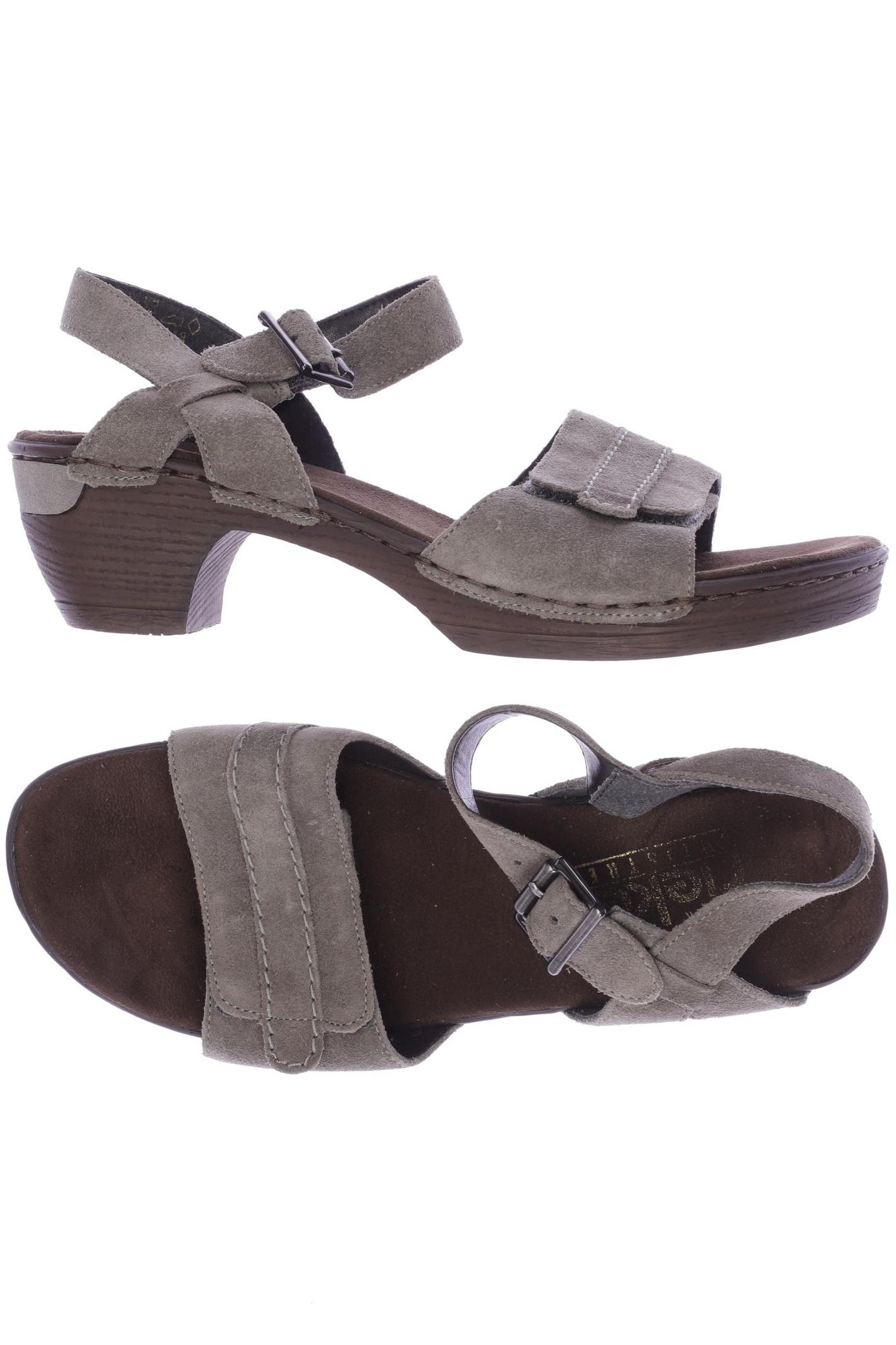 

Rieker Damen Sandale, grau, Gr. 38