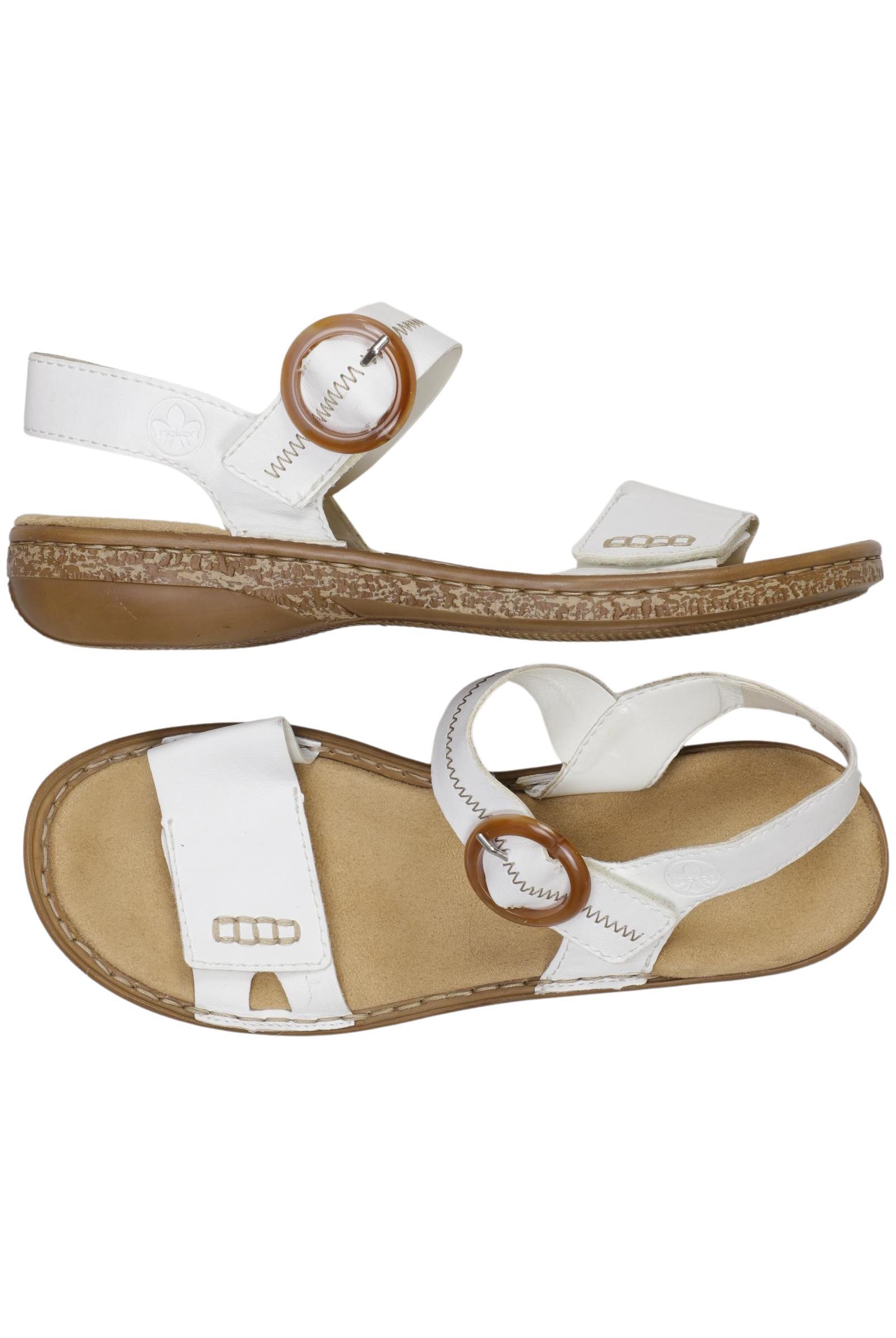 

Rieker Damen Sandale, weiß, Gr. 41