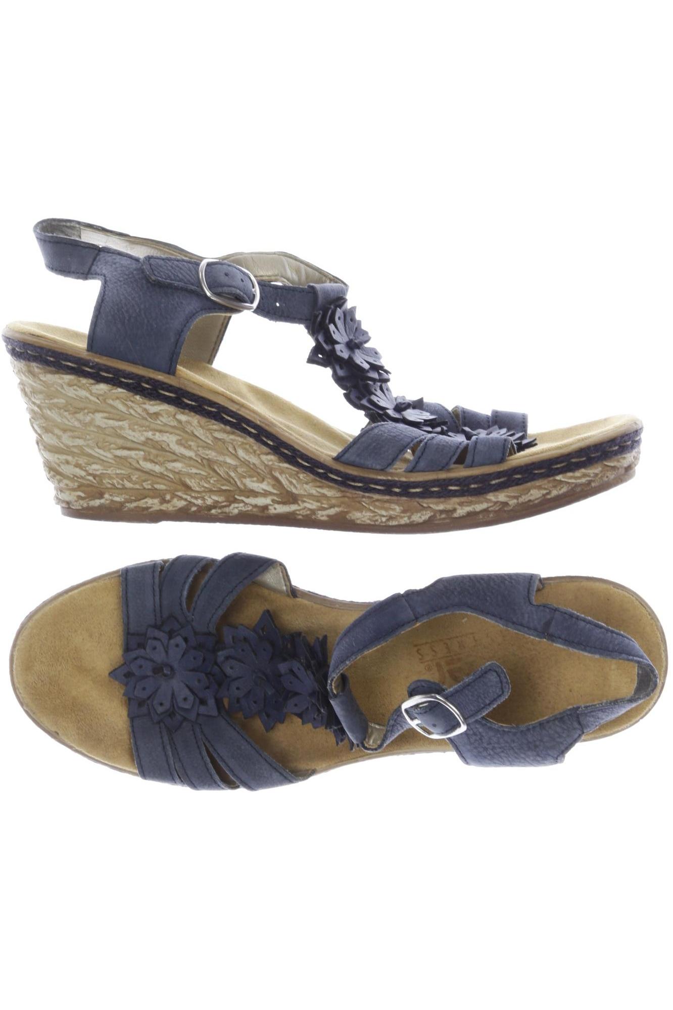 

Rieker Damen Sandale, marineblau, Gr. 38