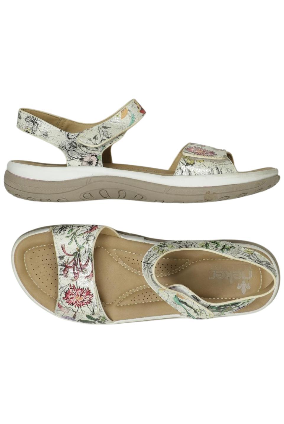 

Rieker Damen Sandale, cremeweiß, Gr. 41