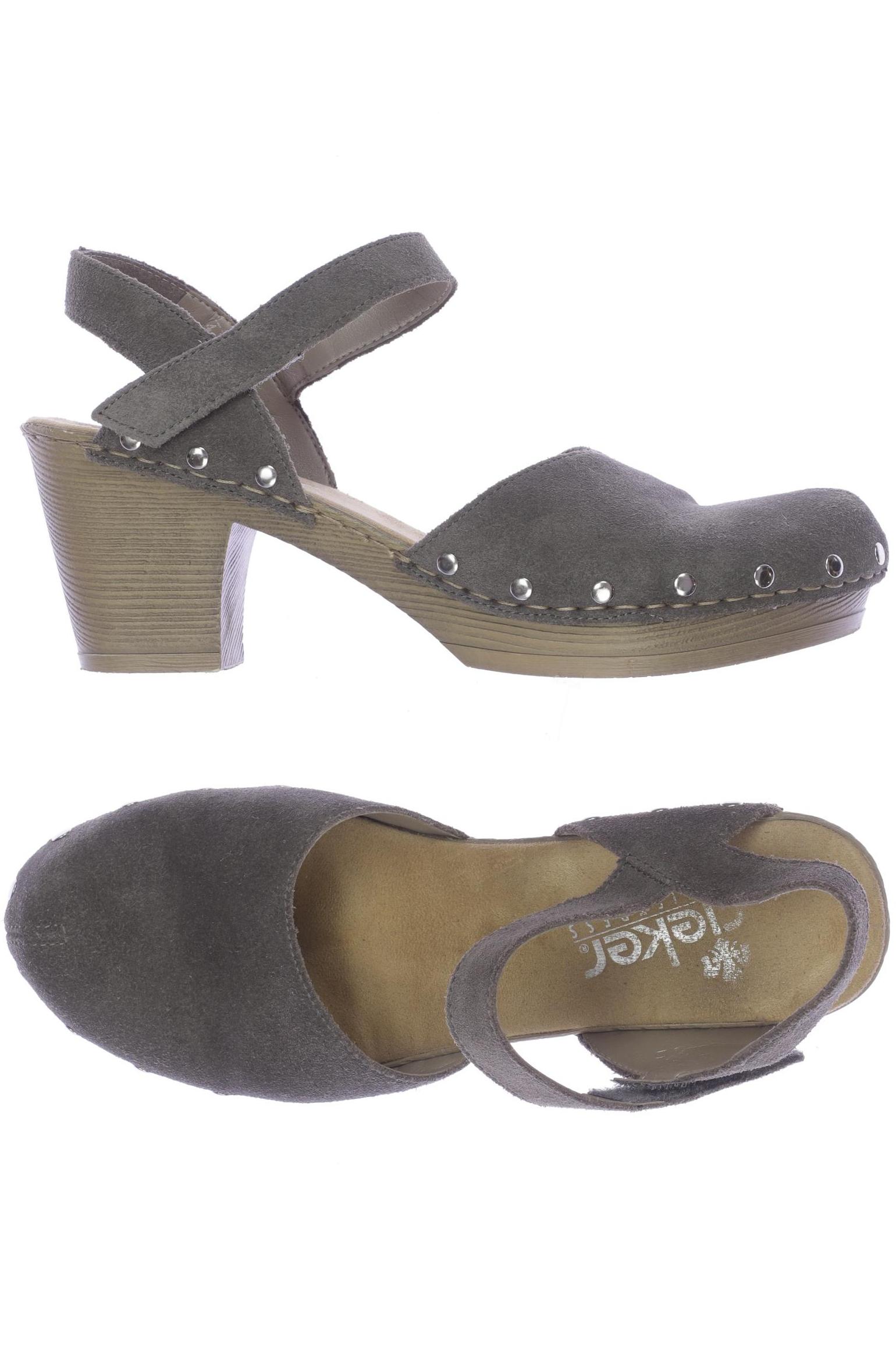 

Rieker Damen Sandale, grau, Gr. 41