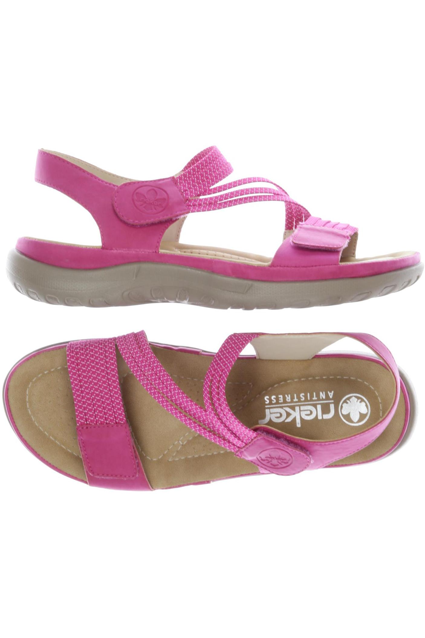 

Rieker Damen Sandale, pink, Gr. 38