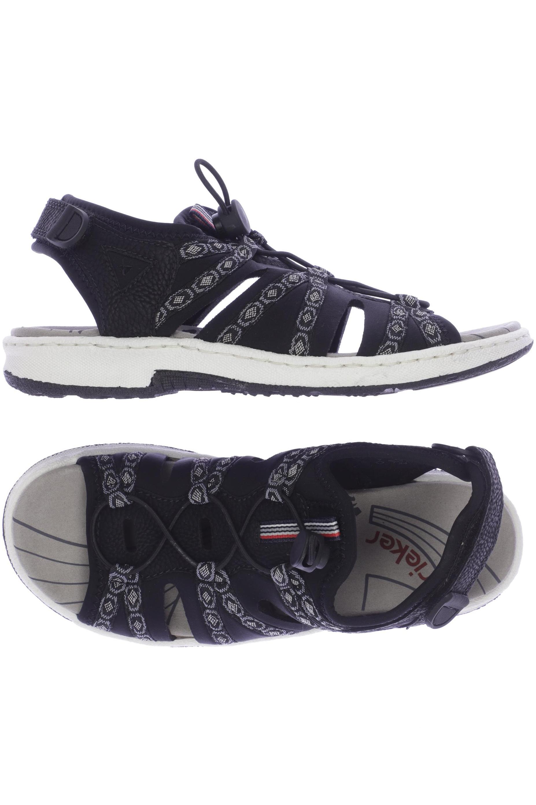 

Rieker Damen Sandale, schwarz