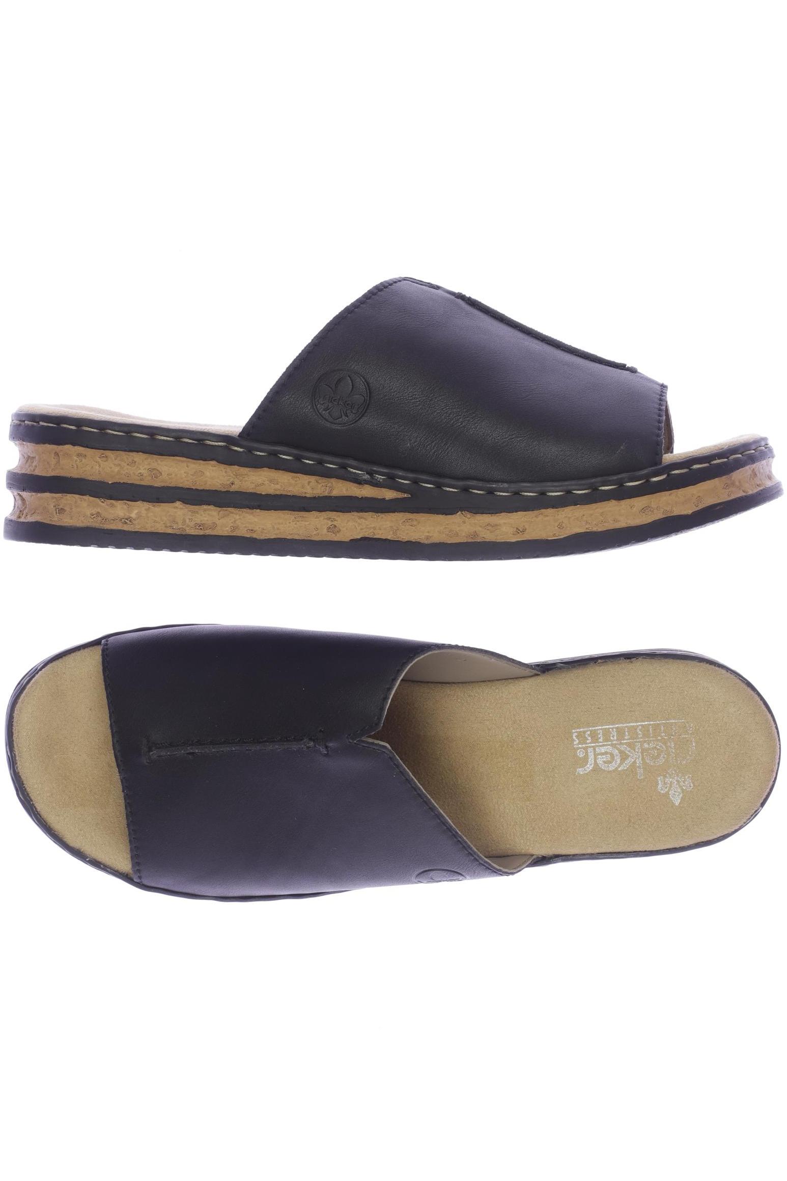 

Rieker Damen Sandale, schwarz, Gr. 39