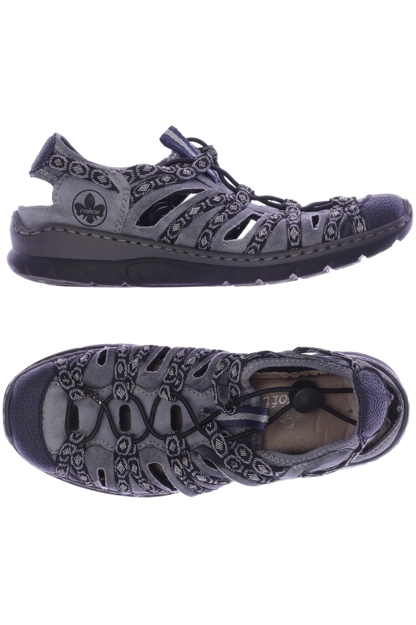 

Rieker Damen Sandale, grau, Gr. 36