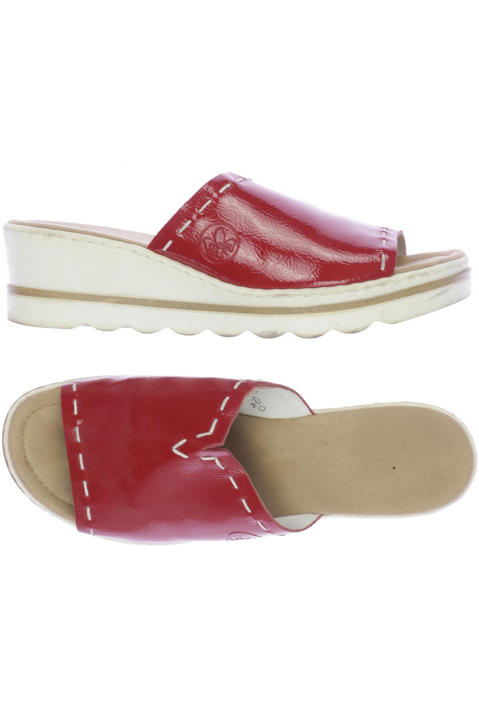 

Rieker Damen Sandale, rot, Gr. 42