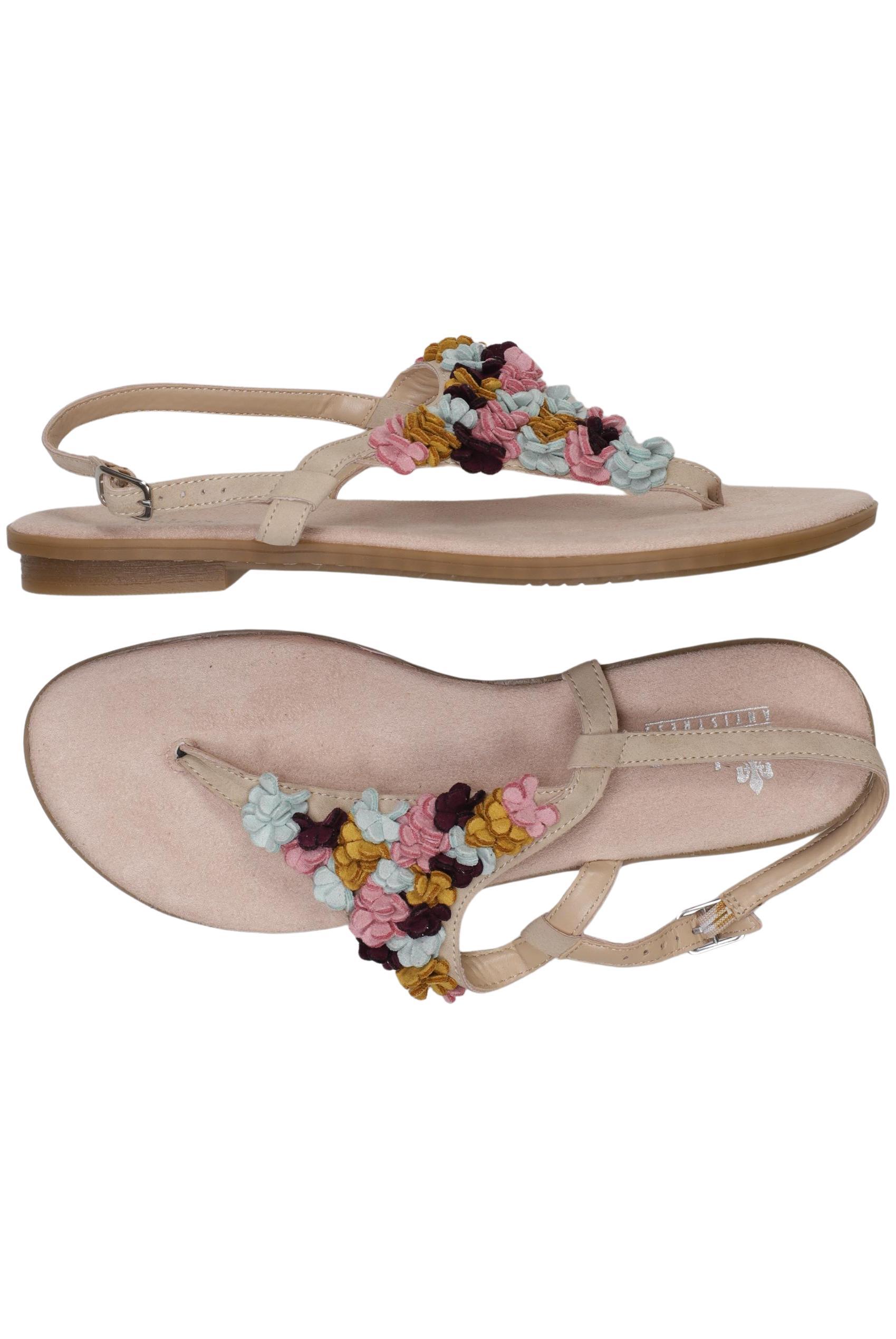 

Rieker Damen Sandale, beige, Gr. 41