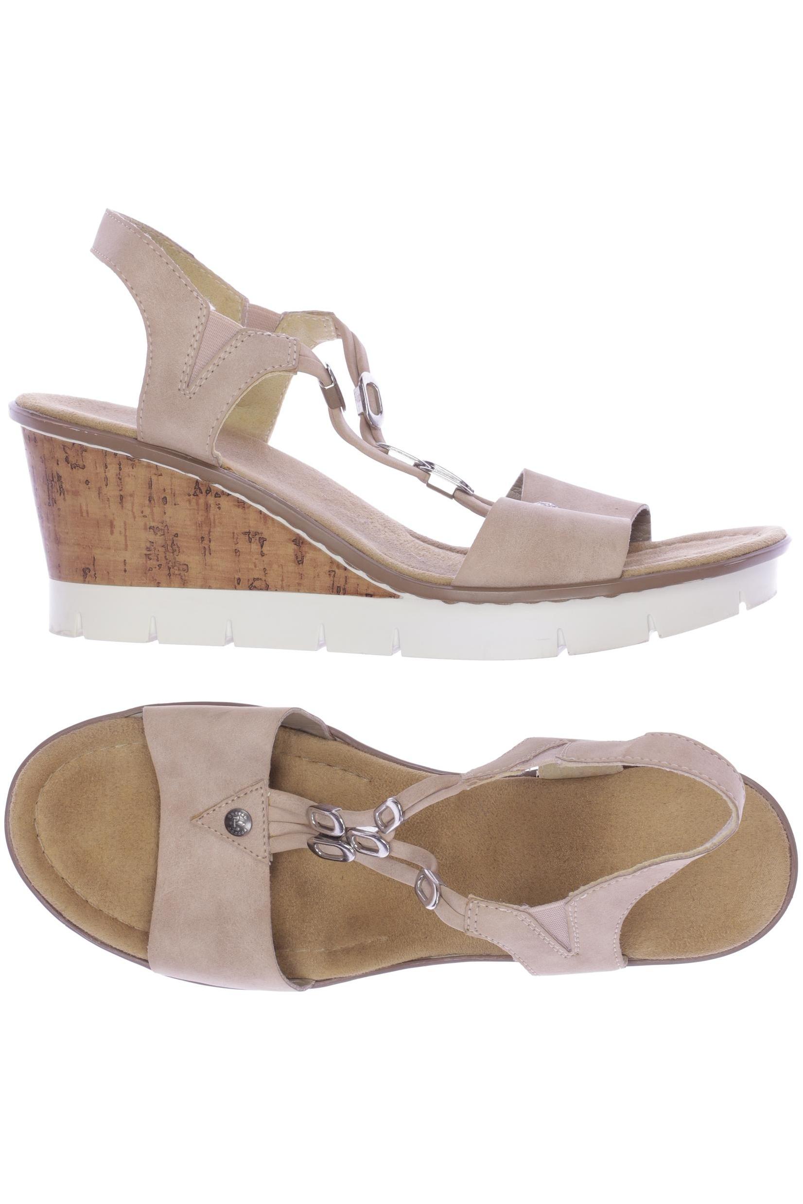 

Rieker Damen Sandale, beige, Gr. 42