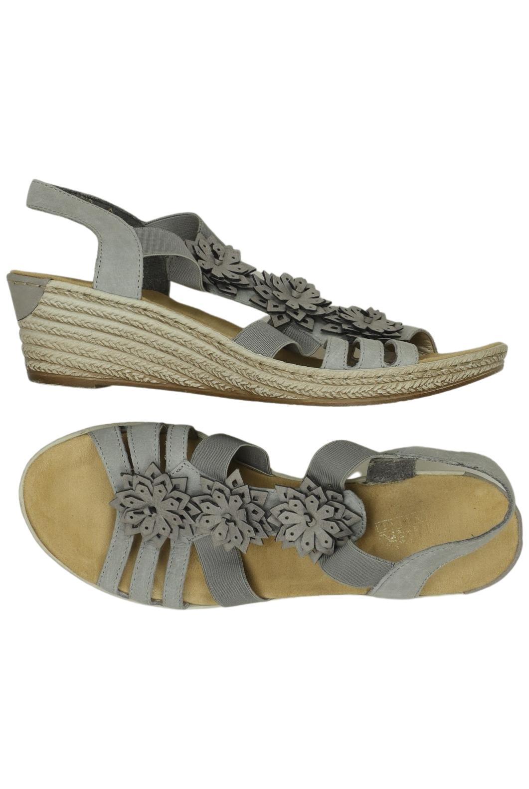 

Rieker Damen Sandale, grau, Gr. 39