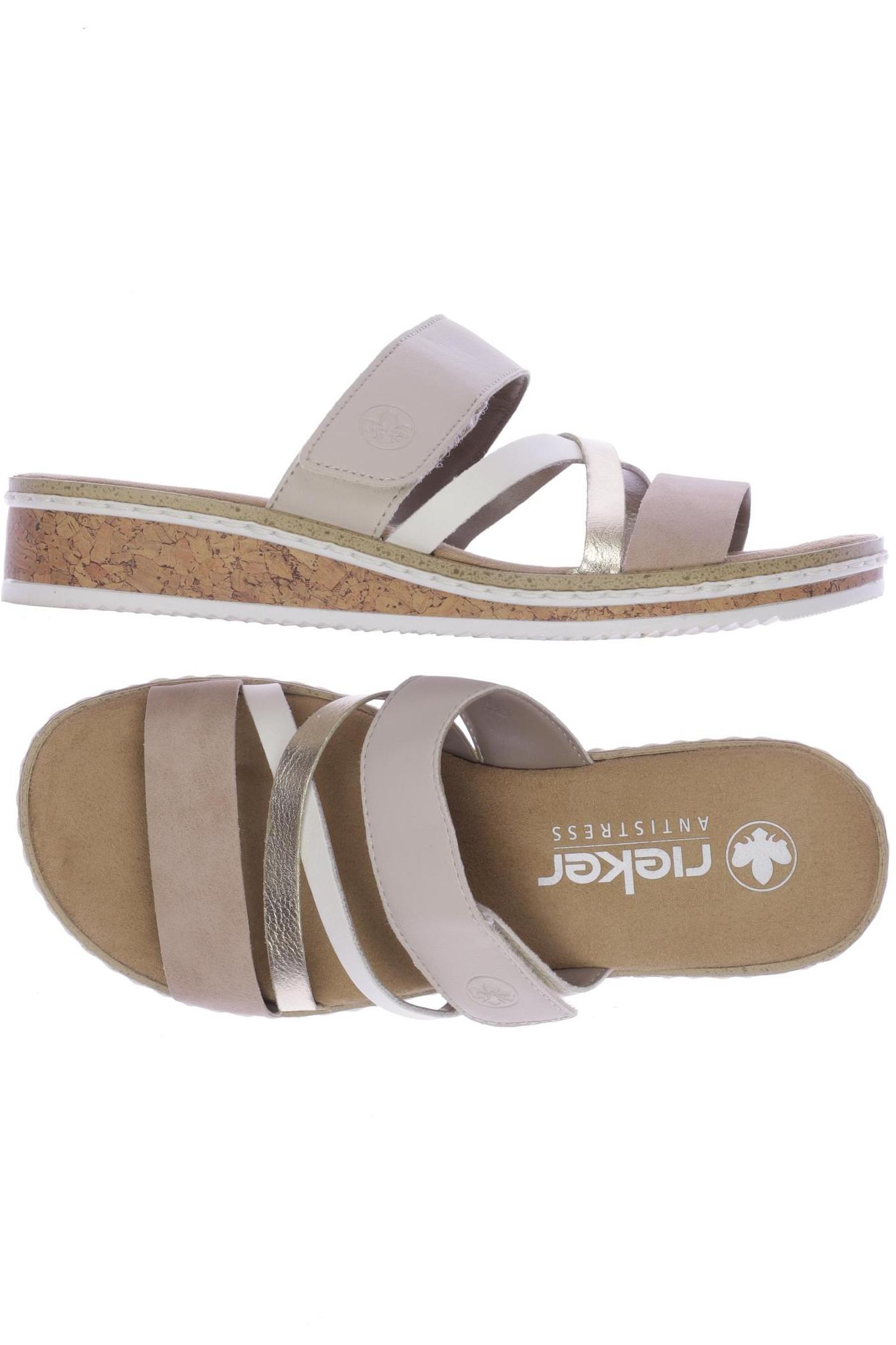 

Rieker Damen Sandale, beige, Gr. 36