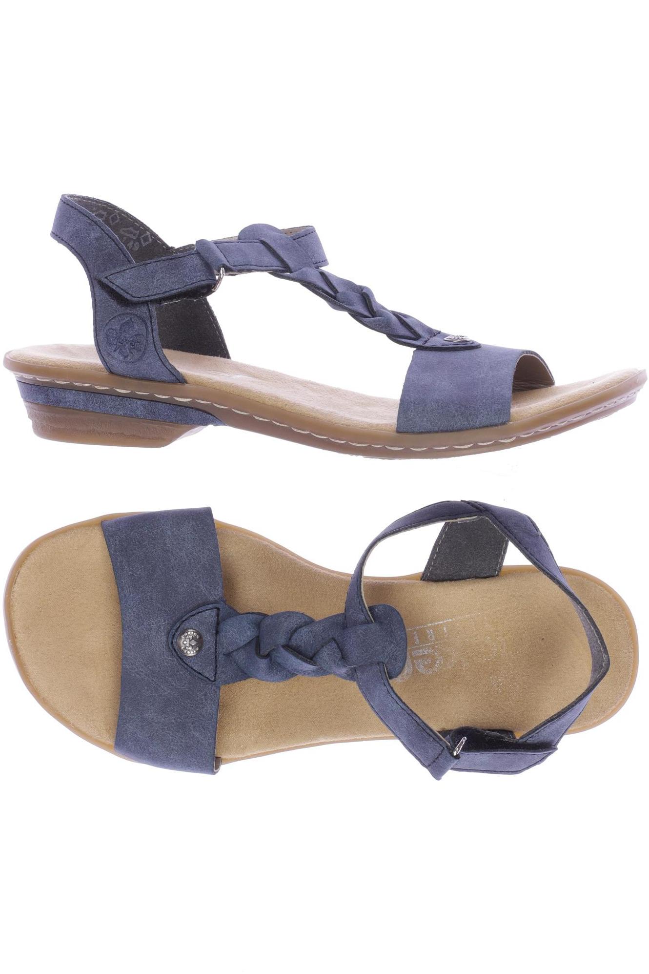 

Rieker Damen Sandale, marineblau, Gr. 36