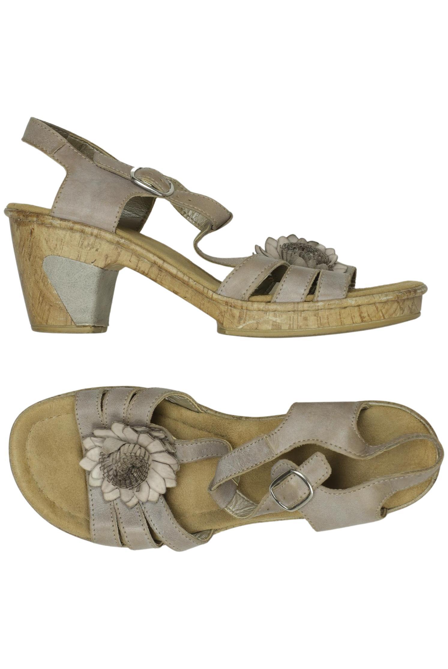 

Rieker Damen Sandale, beige, Gr. 38