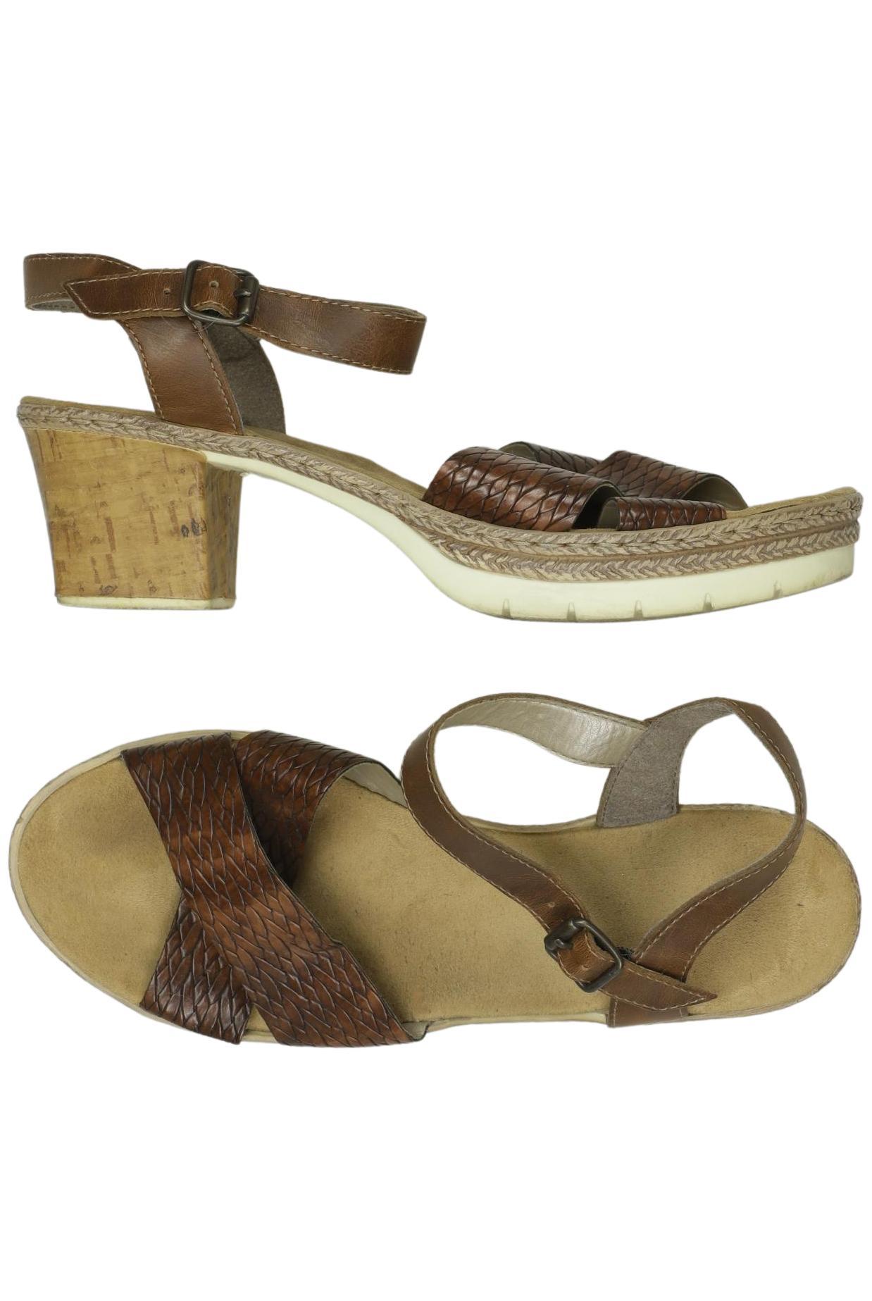 

Rieker Damen Sandale, braun, Gr. 38