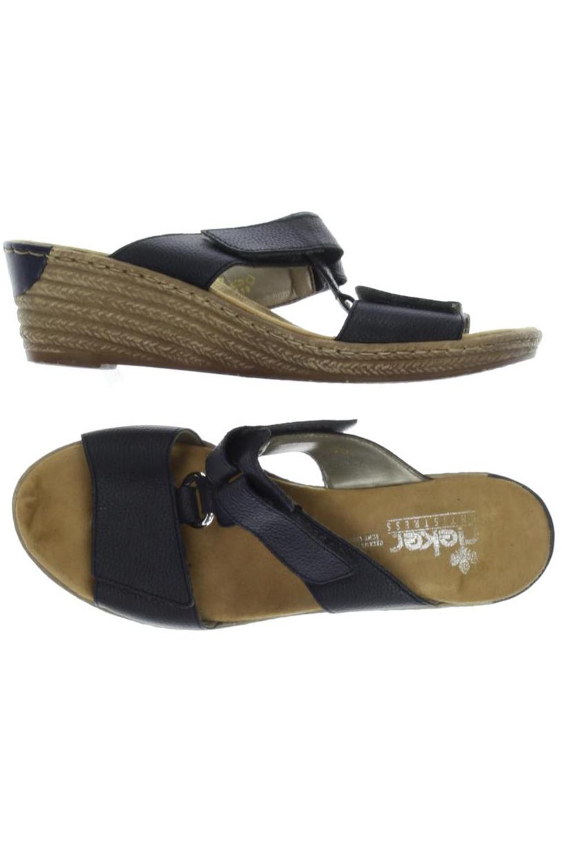 

Rieker Damen Sandale, marineblau, Gr. 38