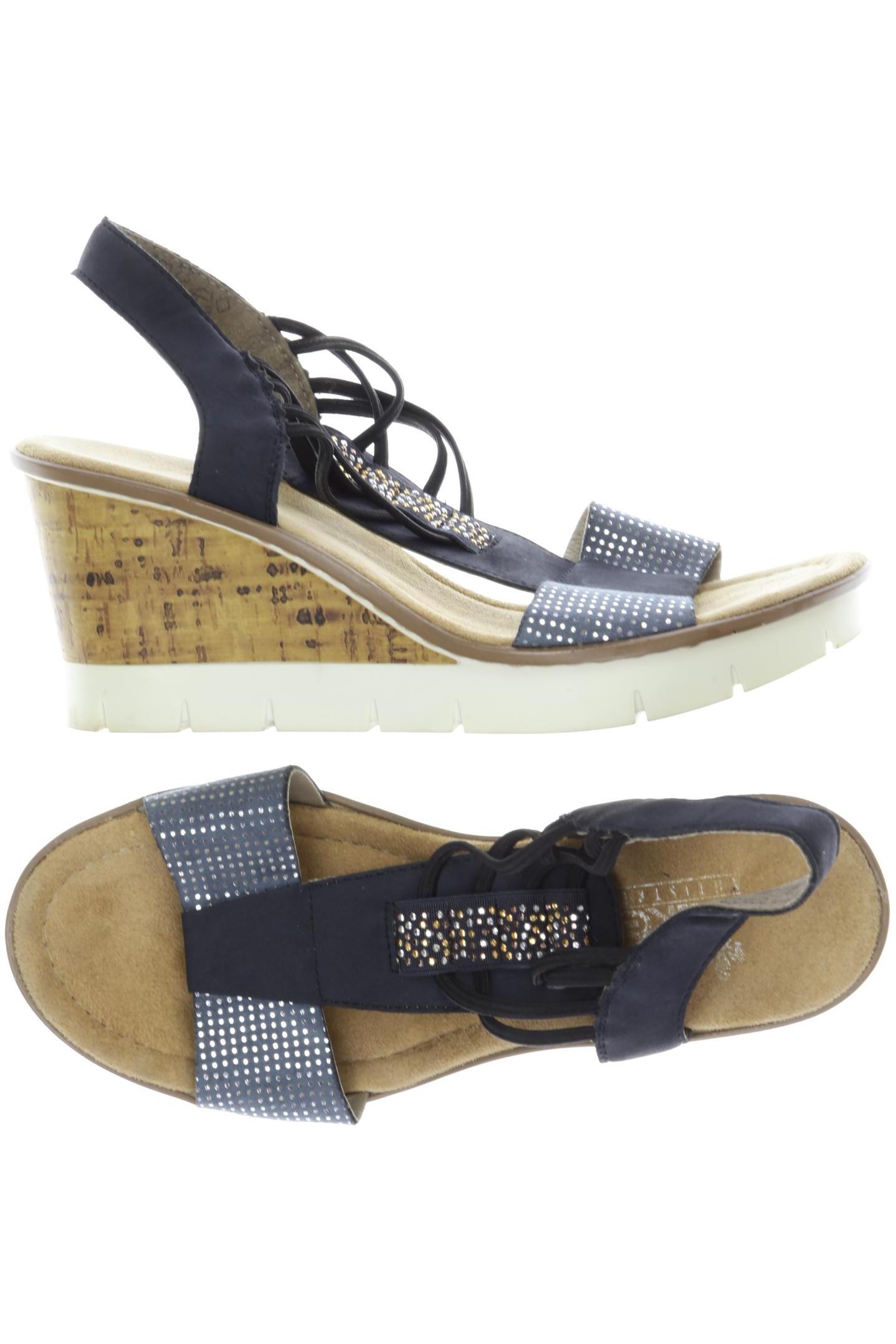 

Rieker Damen Sandale, marineblau, Gr. 37