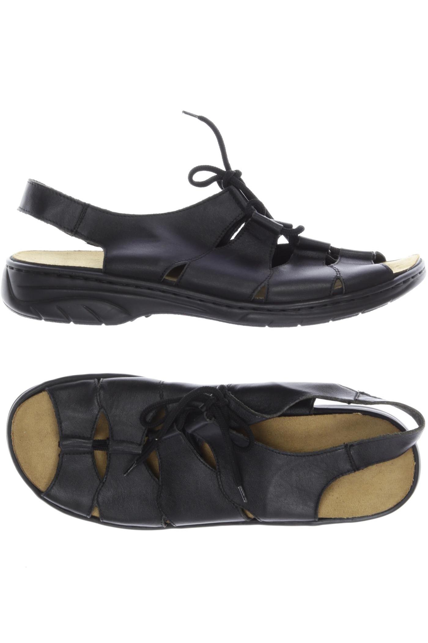 

Rieker Damen Sandale, schwarz, Gr. 42