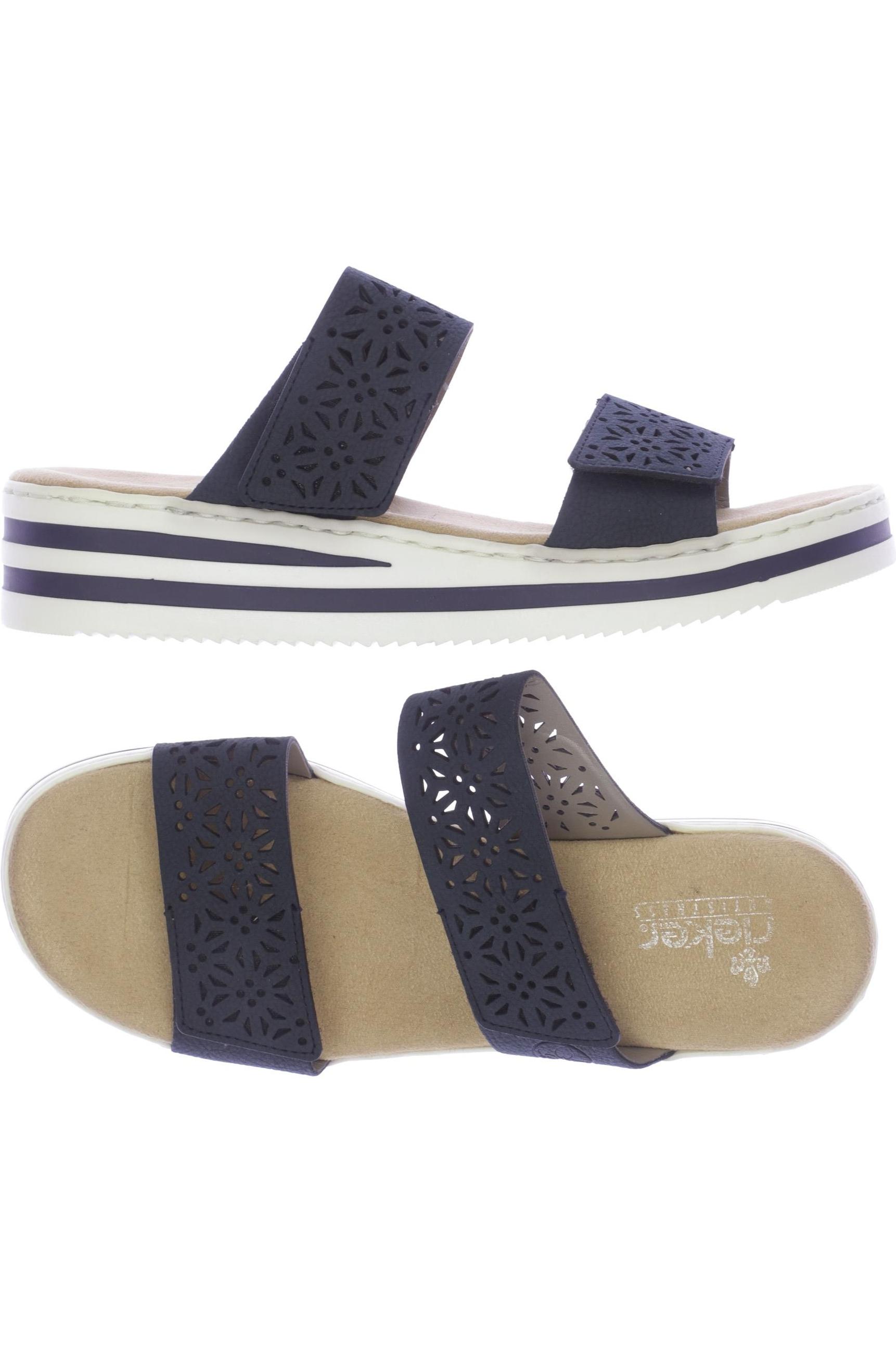 

Rieker Damen Sandale, marineblau, Gr. 39