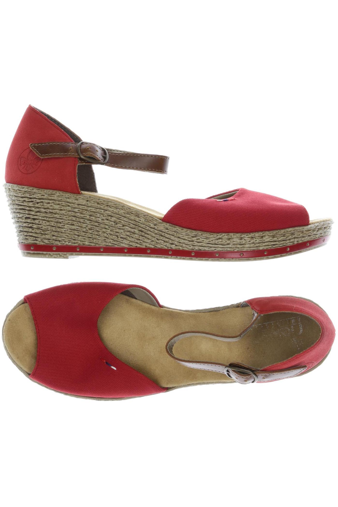 

Rieker Damen Sandale, rot, Gr. 41