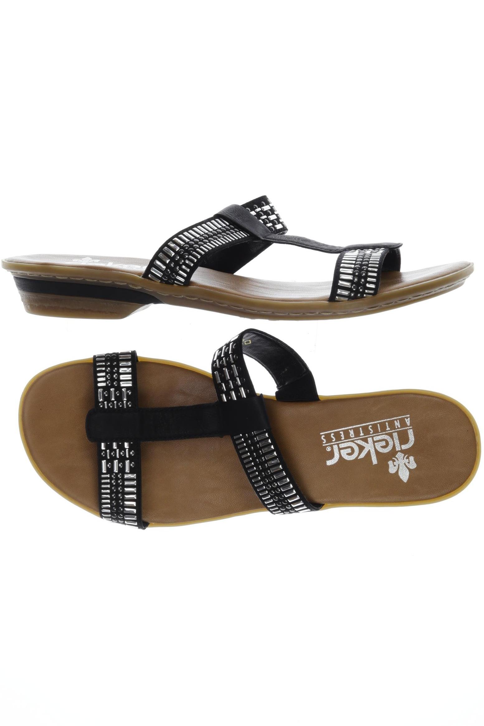 

Rieker Damen Sandale, schwarz, Gr. 41