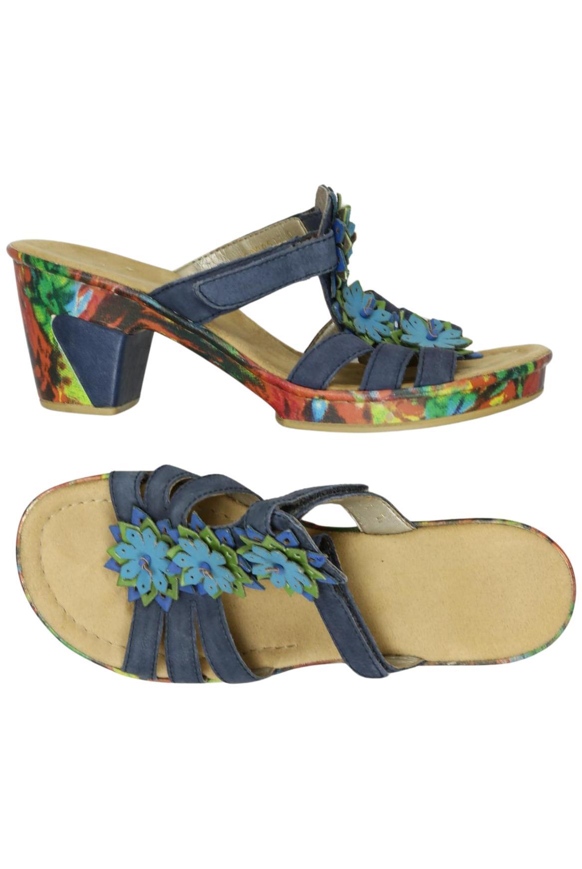 

Rieker Damen Sandale, marineblau, Gr. 38