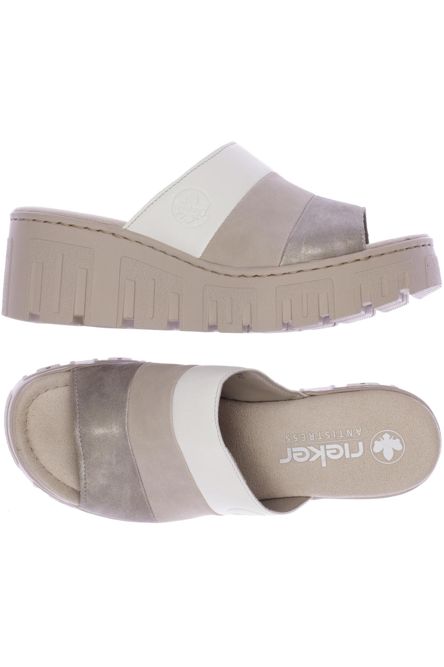 

Rieker Damen Sandale, beige, Gr. 38