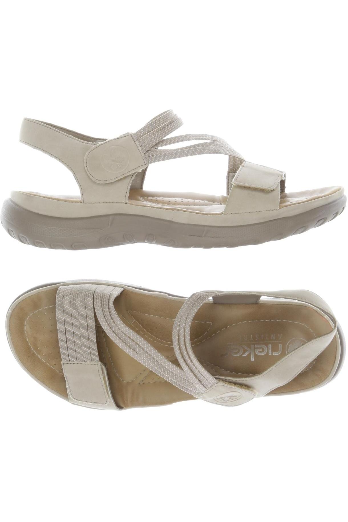 

Rieker Damen Sandale, beige, Gr. 39