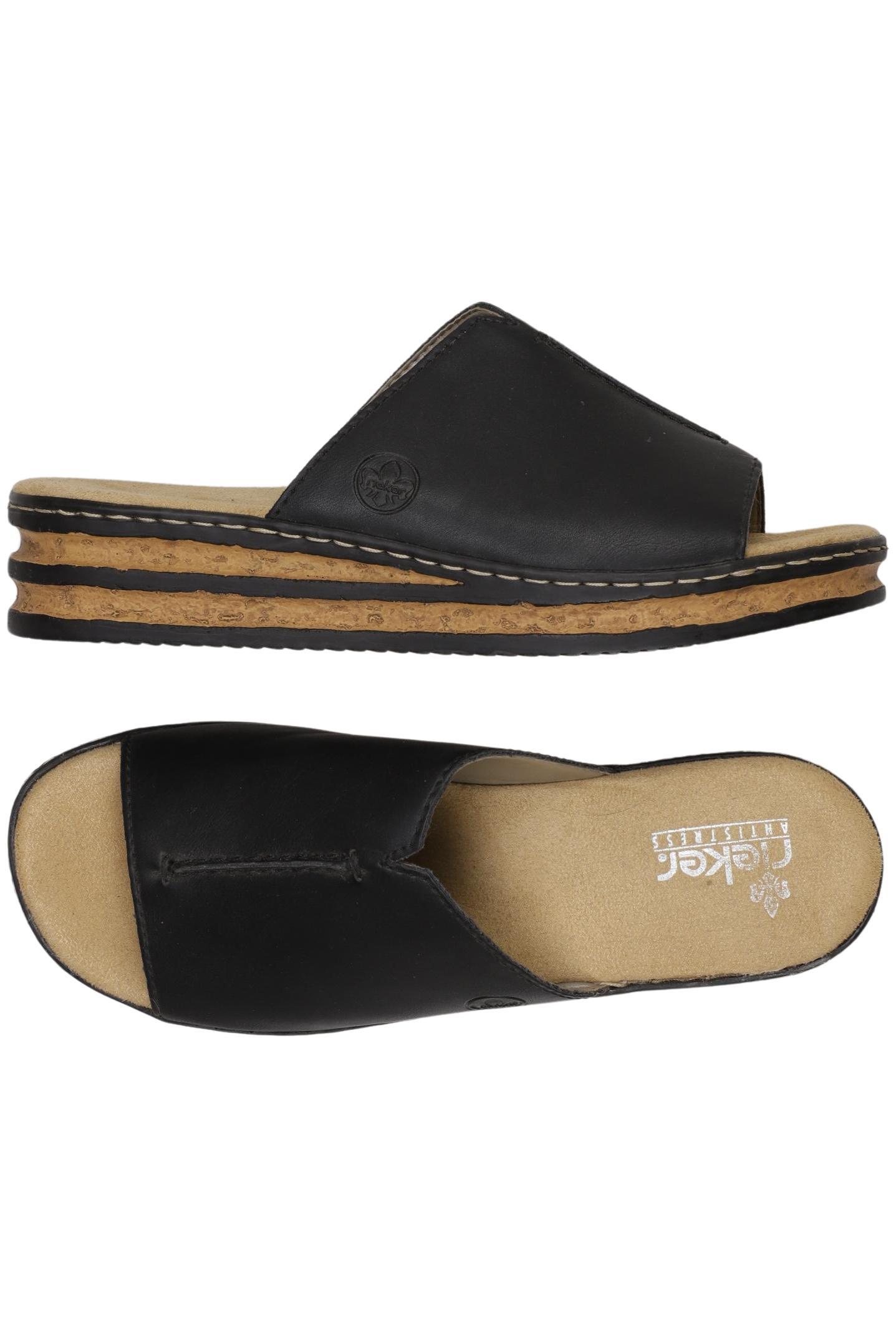 

Rieker Damen Sandale, schwarz, Gr. 39