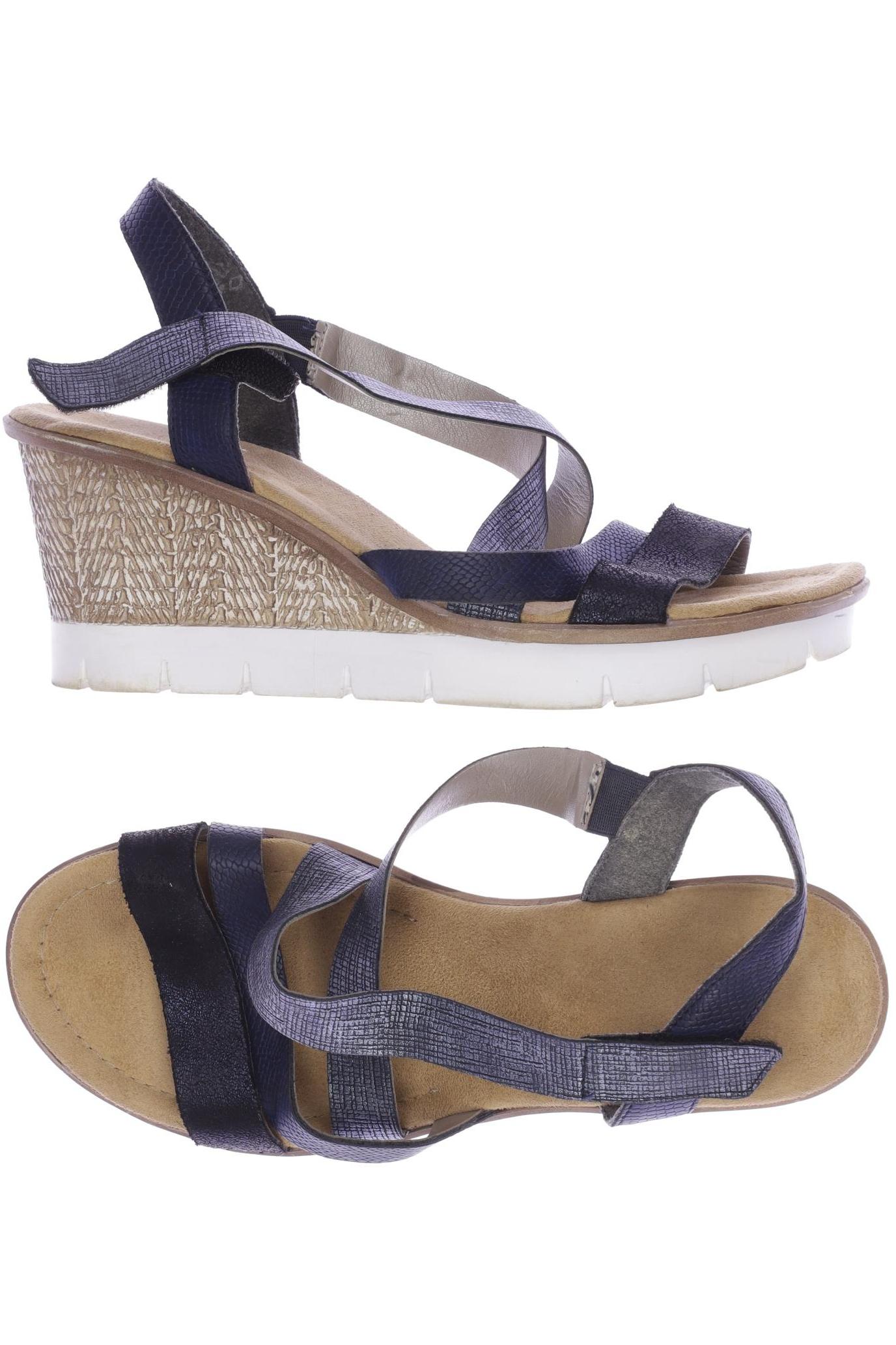 

Rieker Damen Sandale, marineblau, Gr. 38