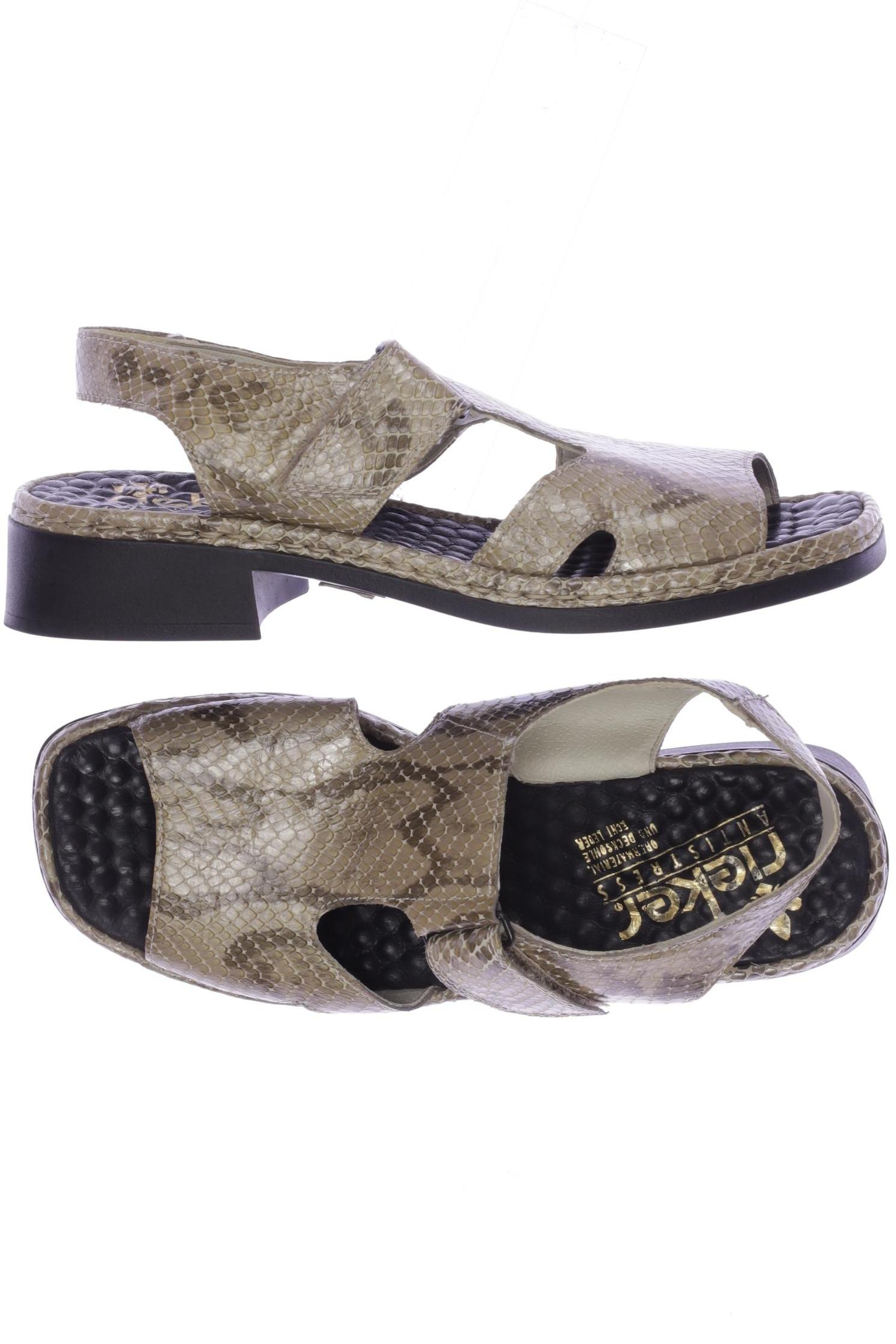 

Rieker Damen Sandale, beige, Gr. 37