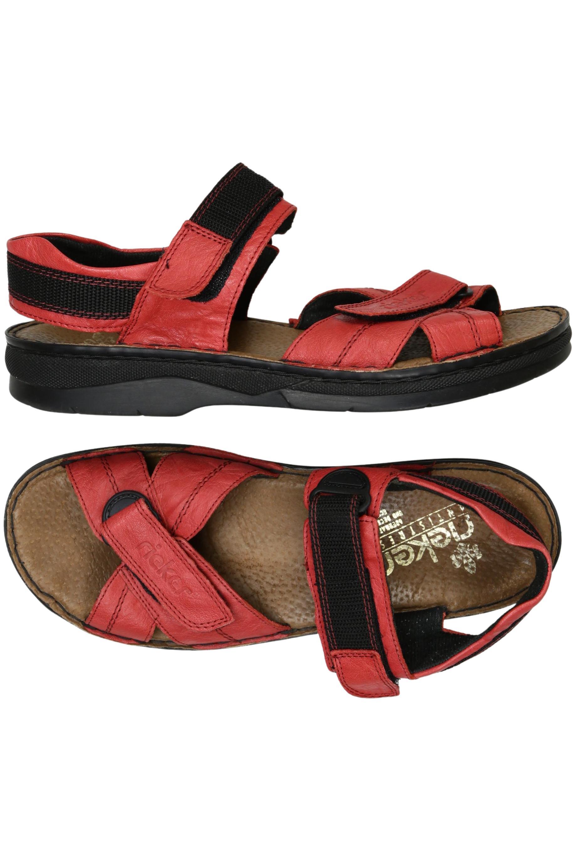 

Rieker Damen Sandale, rot, Gr. 42