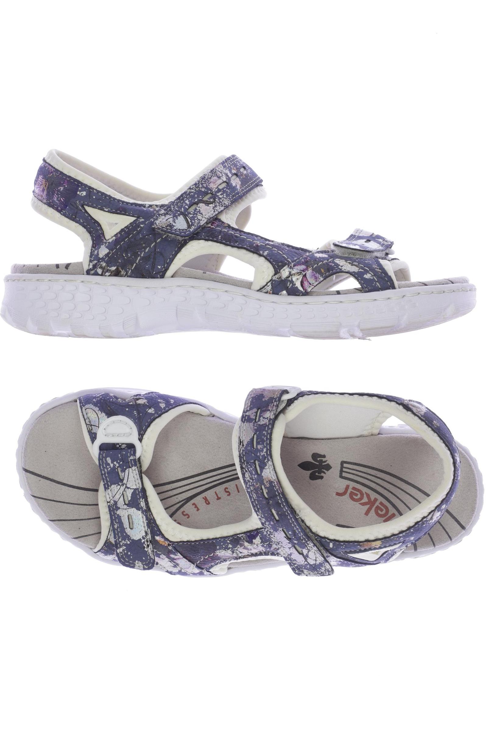 

Rieker Damen Sandale, marineblau, Gr. 37