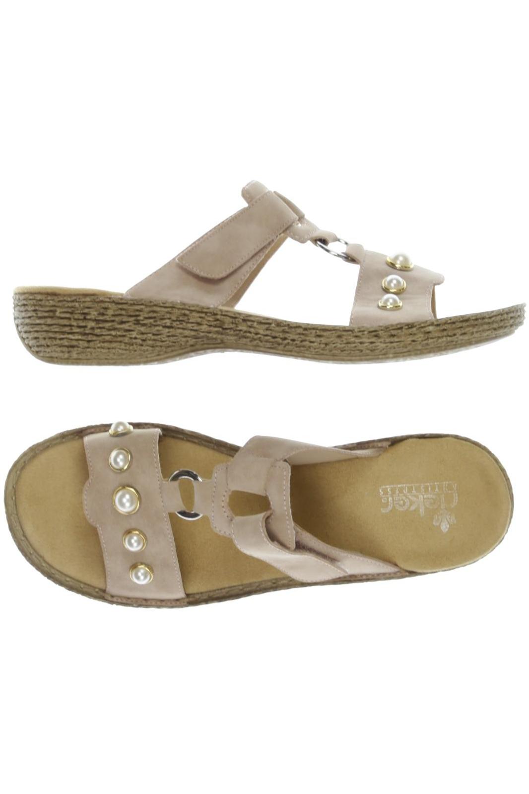 

Rieker Damen Sandale, beige, Gr. 40