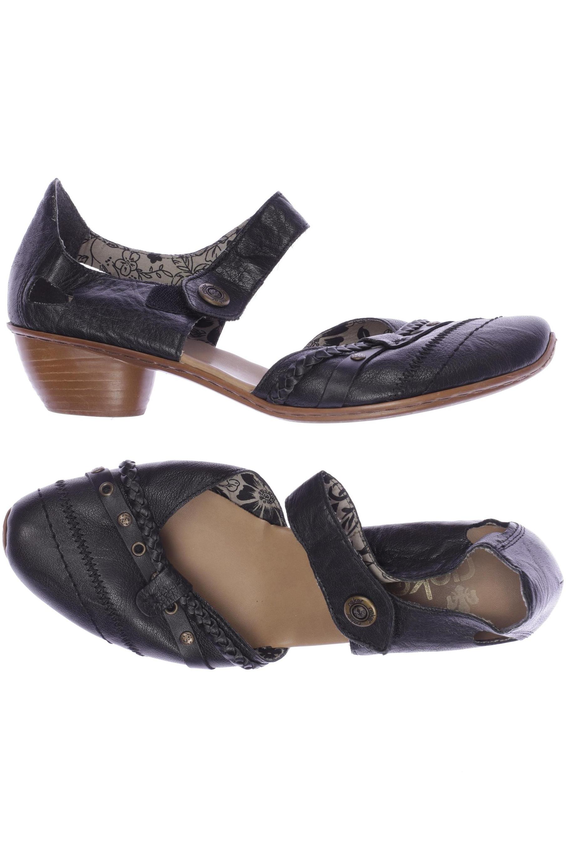 

Rieker Damen Sandale, schwarz, Gr. 41