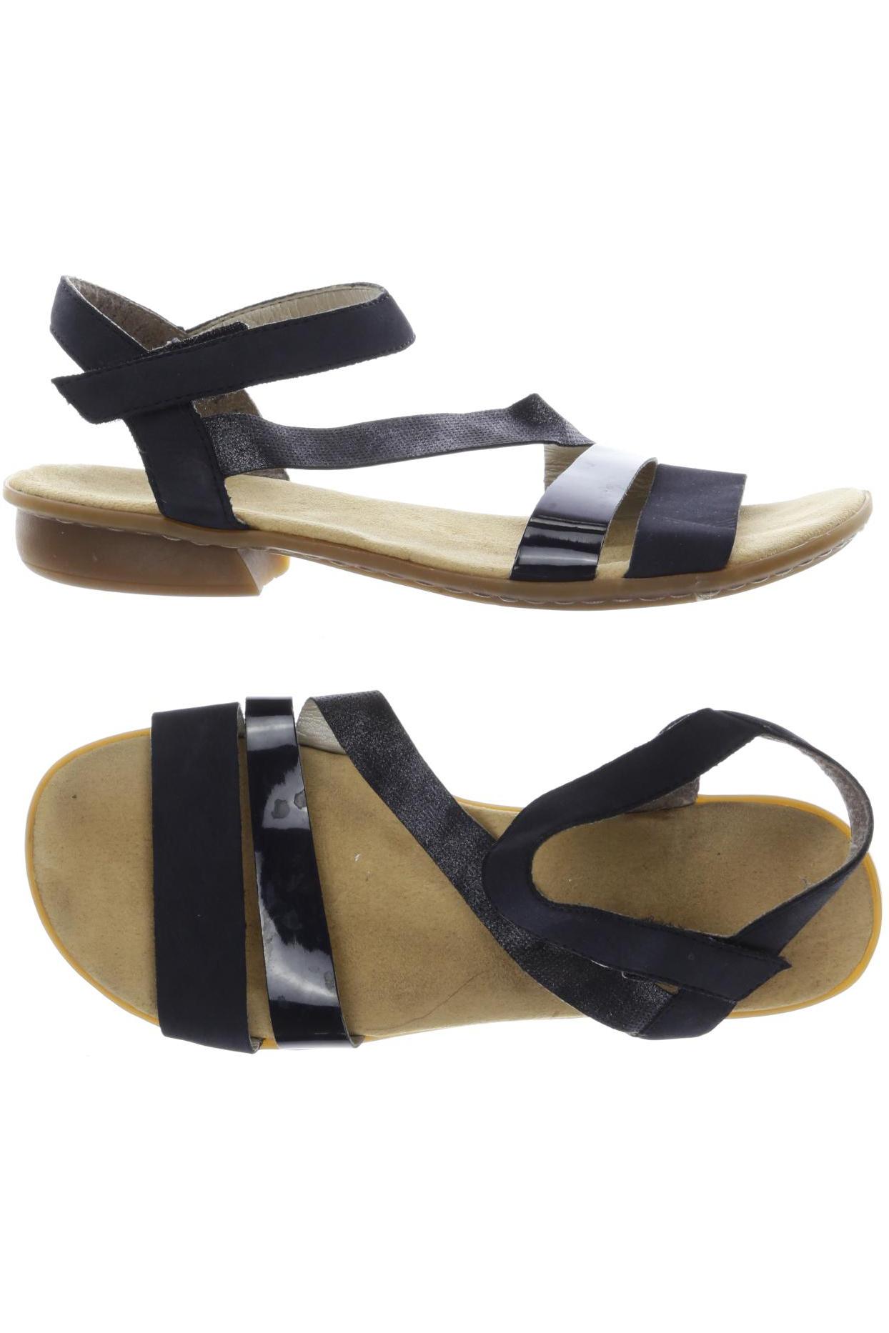 

Rieker Damen Sandale, marineblau, Gr. 38