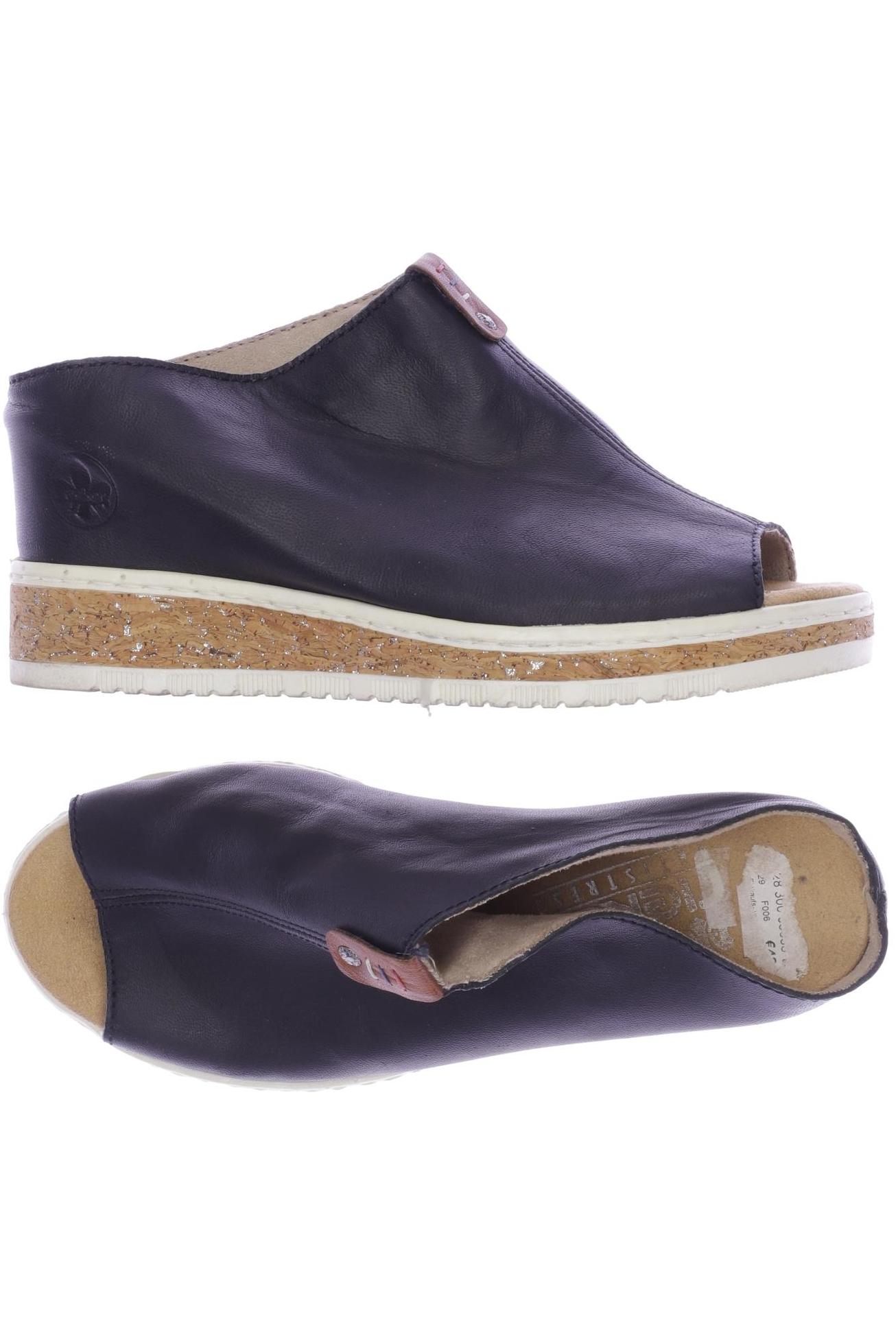 

Rieker Damen Sandale, marineblau, Gr. 38