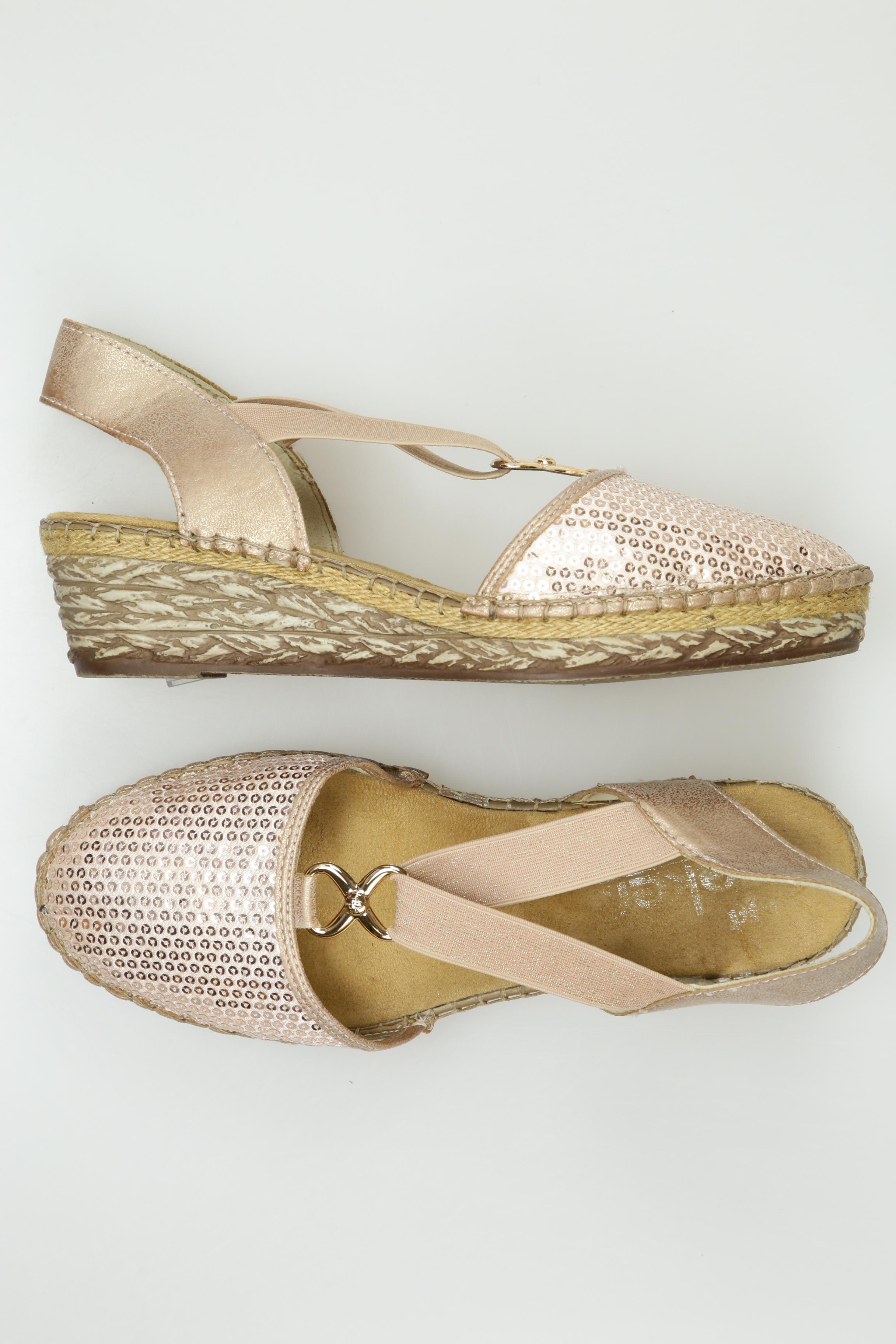 

Rieker Damen Sandale, beige, Gr. 37