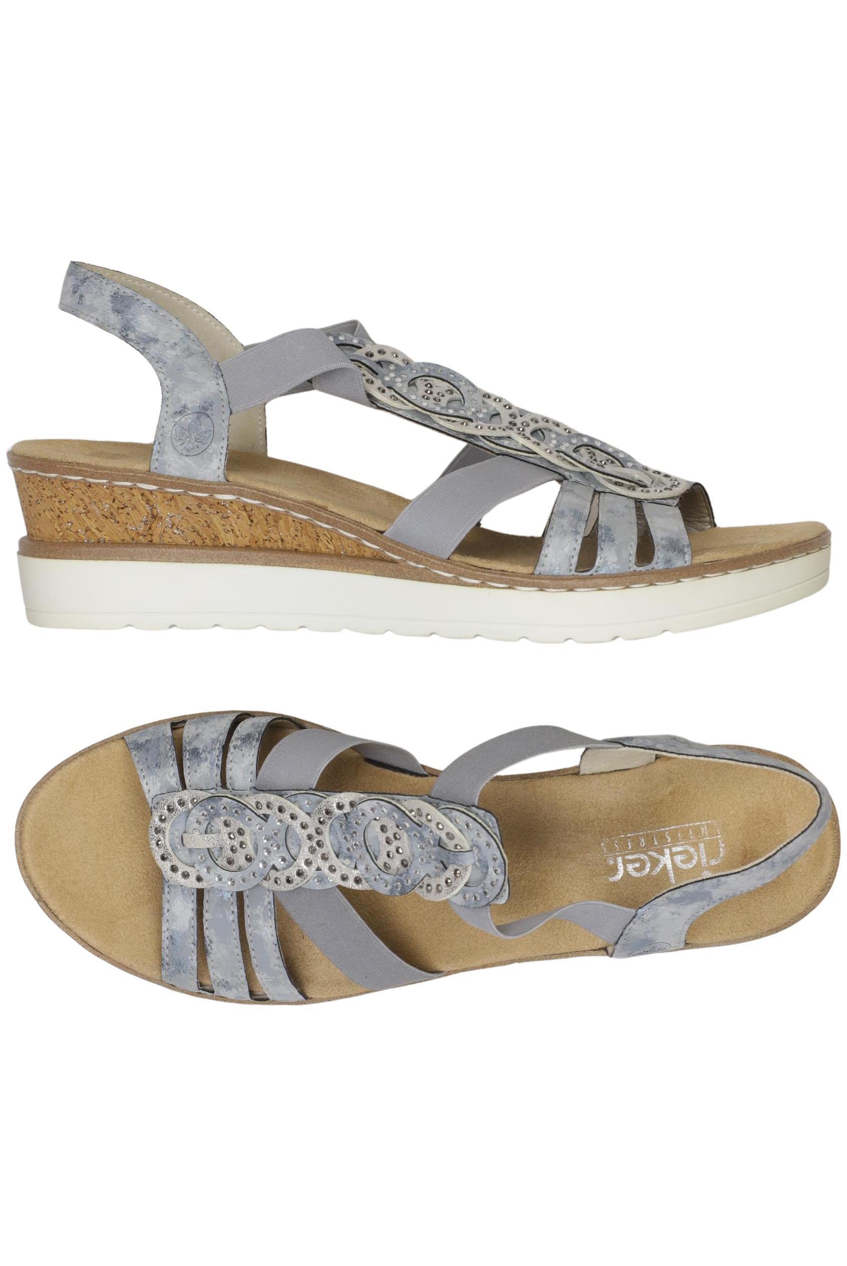 

Rieker Damen Sandale, grau, Gr. 41