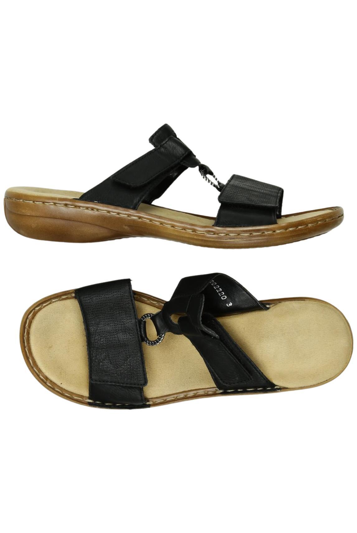 

Rieker Damen Sandale, schwarz, Gr. 40