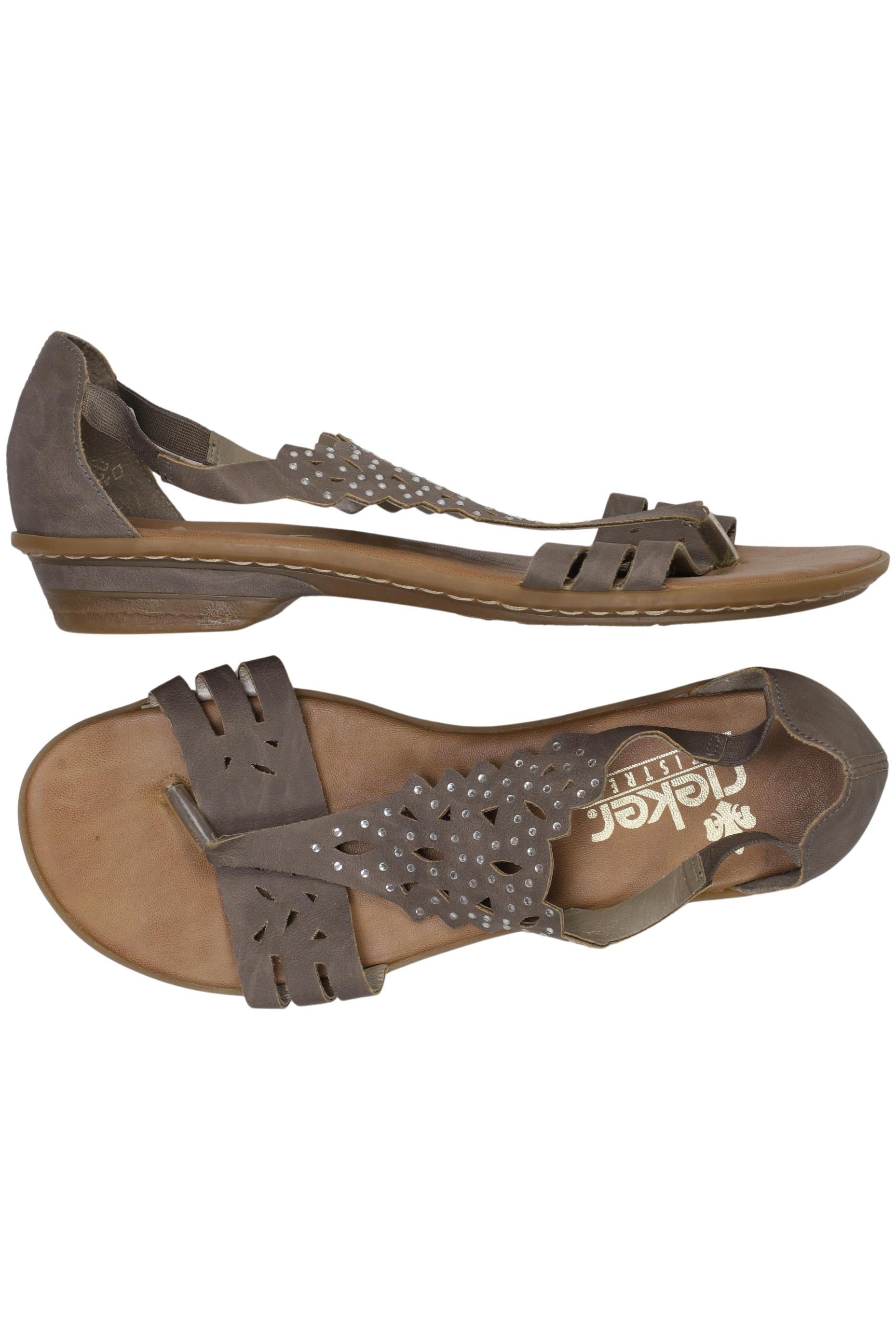 

Rieker Damen Sandale, braun, Gr. 41