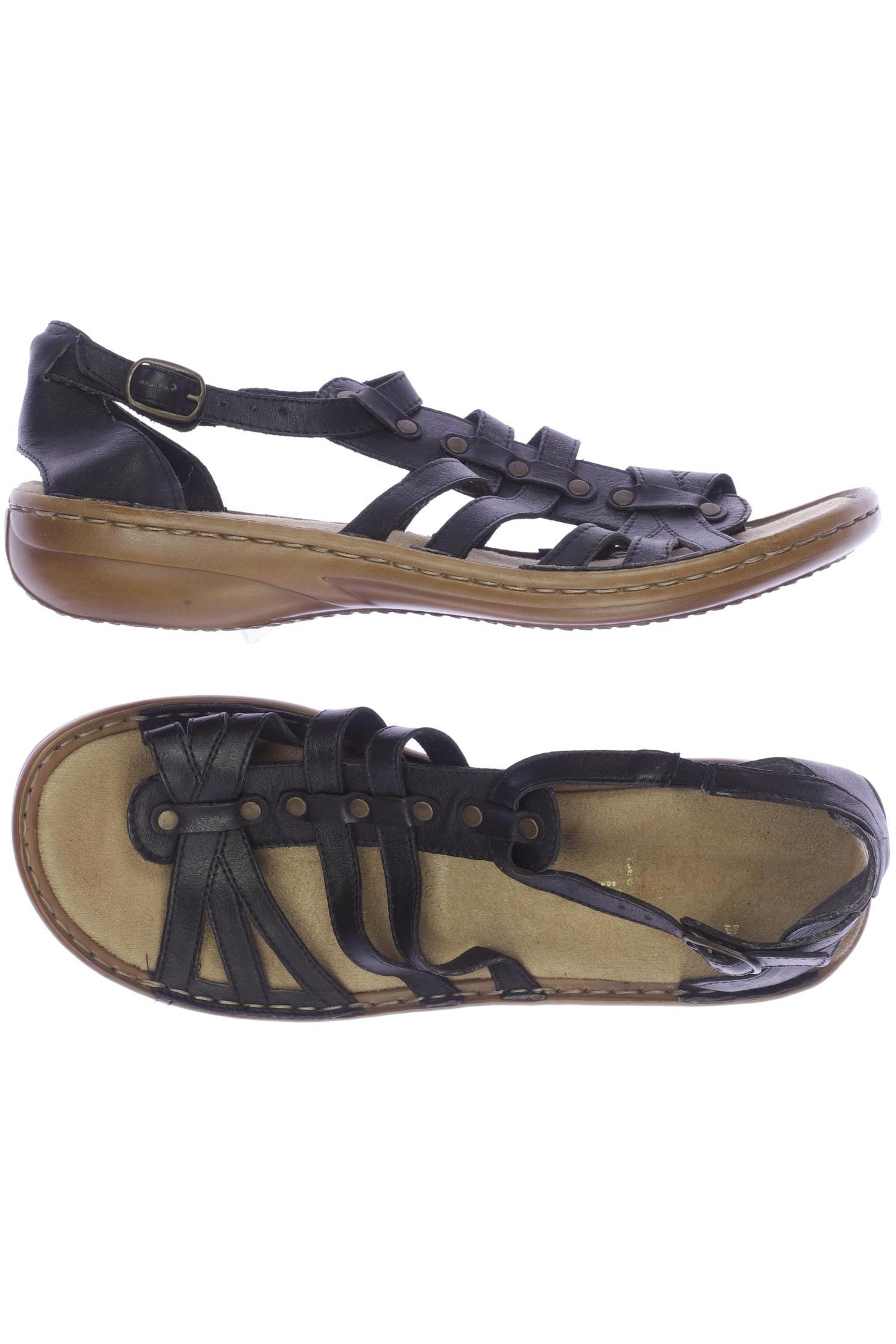 

Rieker Damen Sandale, schwarz, Gr. 40