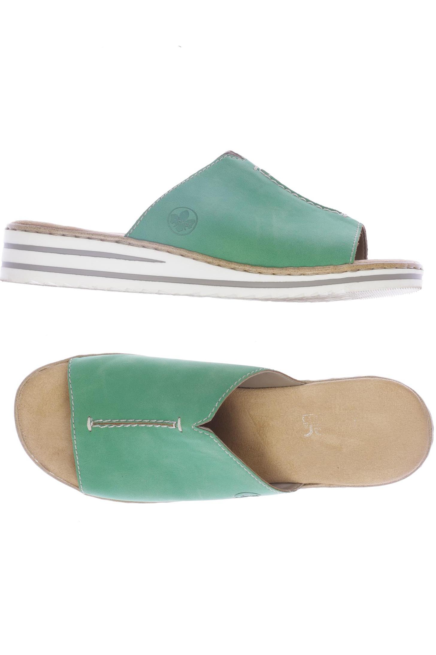 

Rieker Damen Sandale, grün, Gr. 40