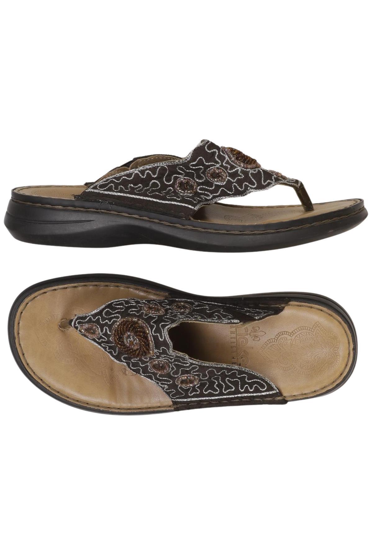 

Rieker Damen Sandale, braun, Gr. 38