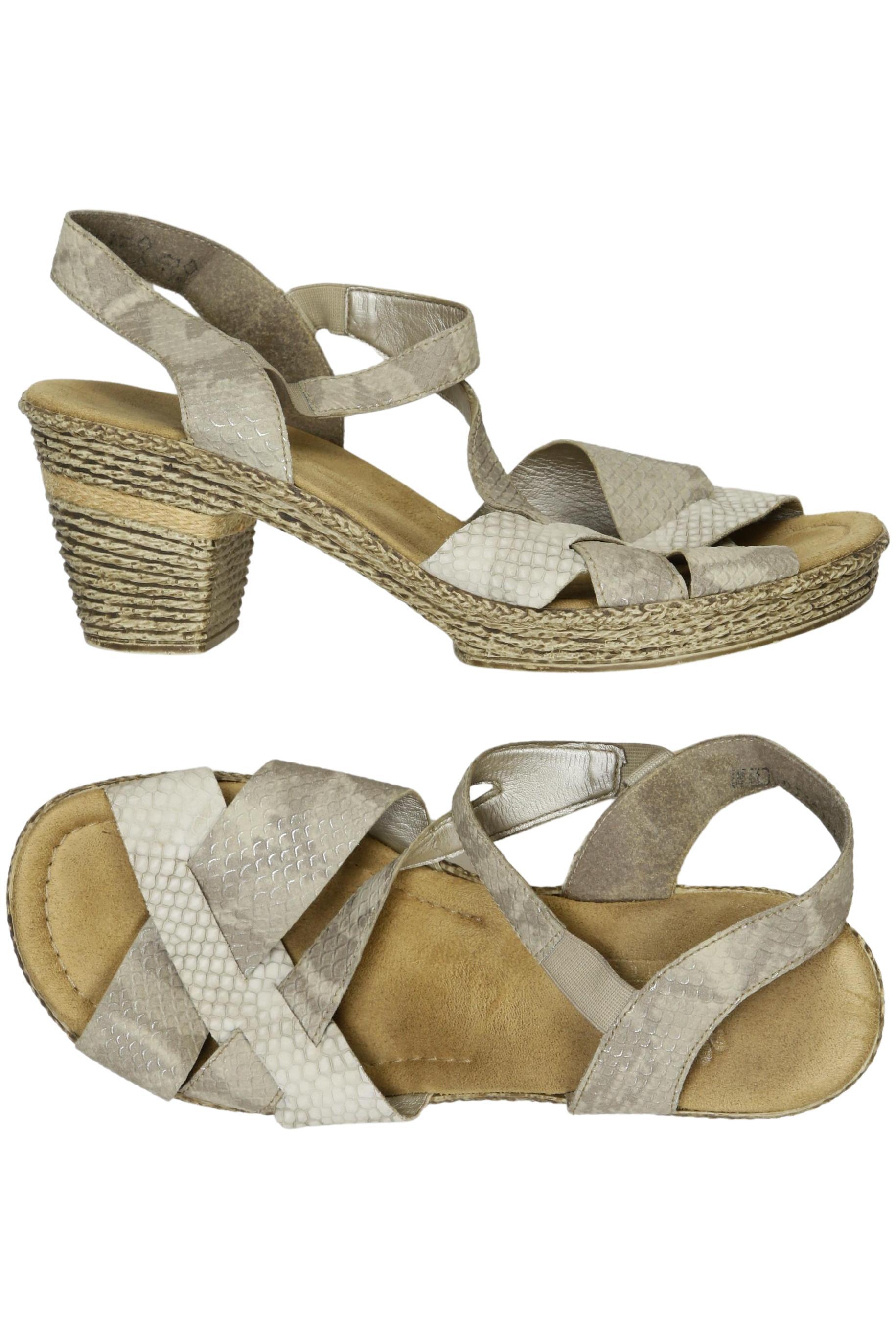 

Rieker Damen Sandale, grau, Gr. 38