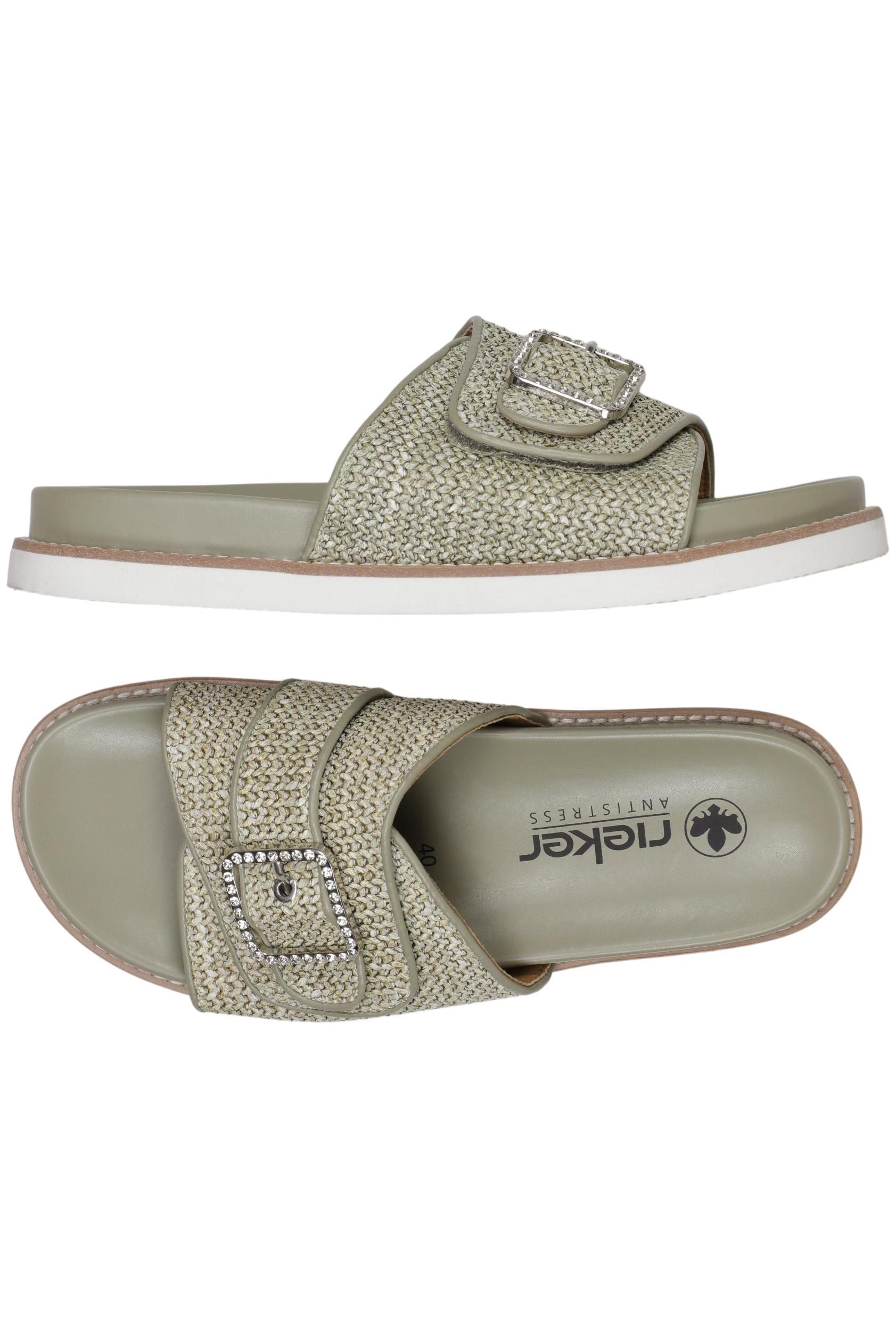 

Rieker Damen Sandale, beige, Gr. 40