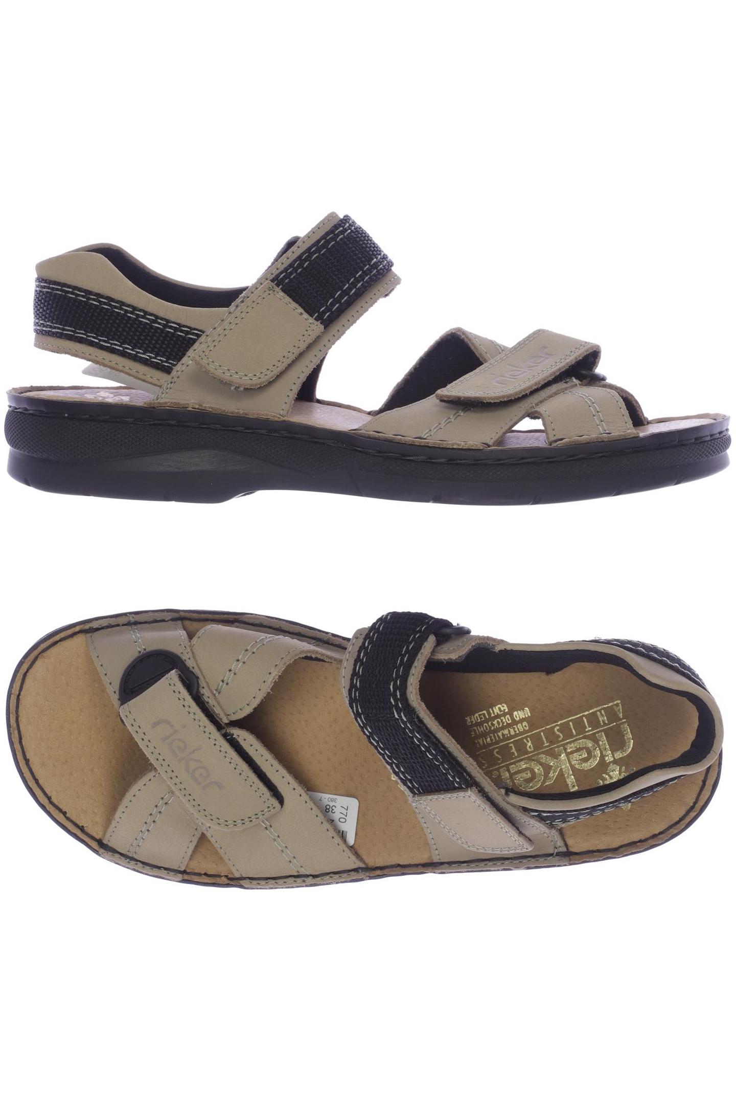 

Rieker Damen Sandale, beige, Gr. 38