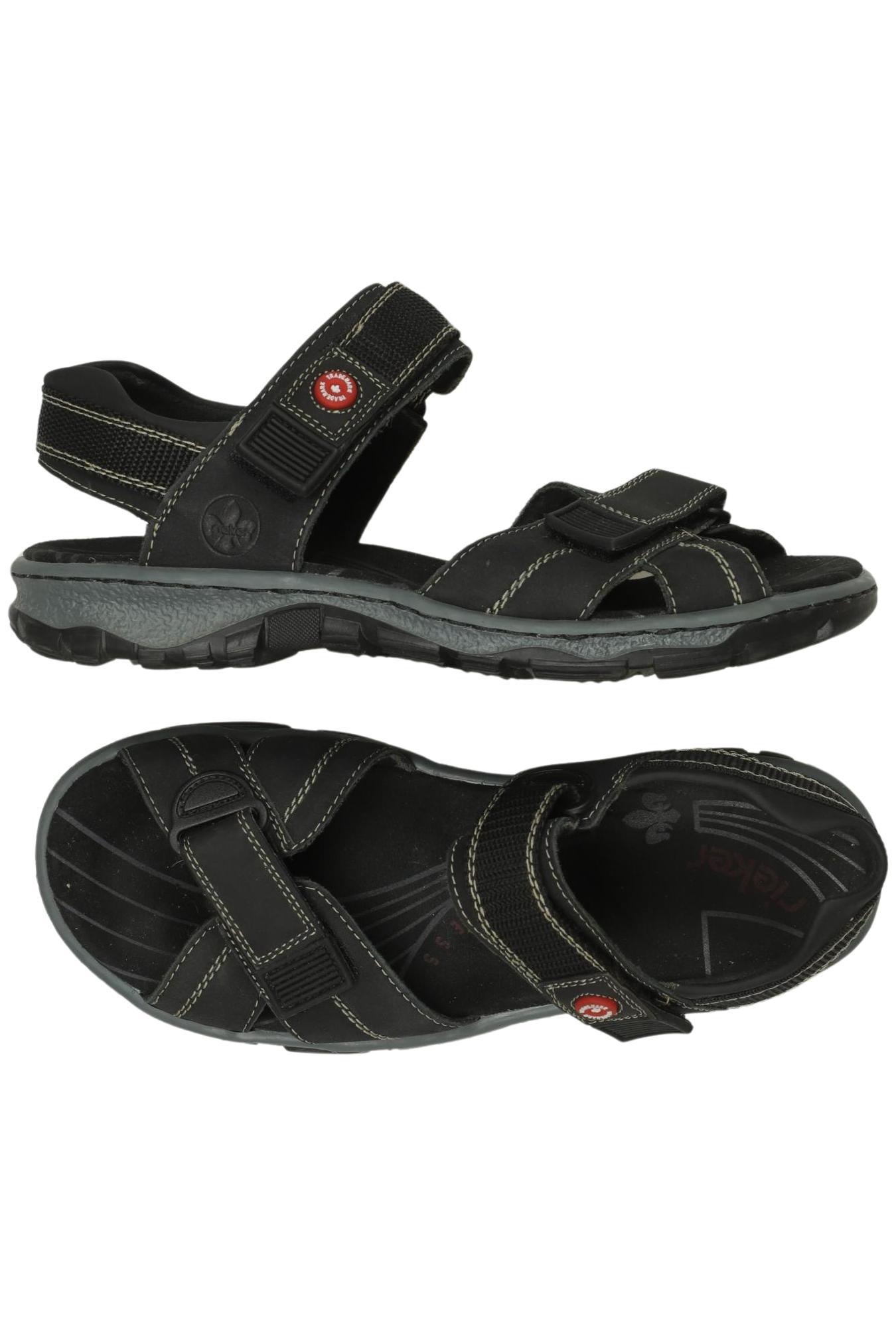 

Rieker Damen Sandale, schwarz, Gr. 39