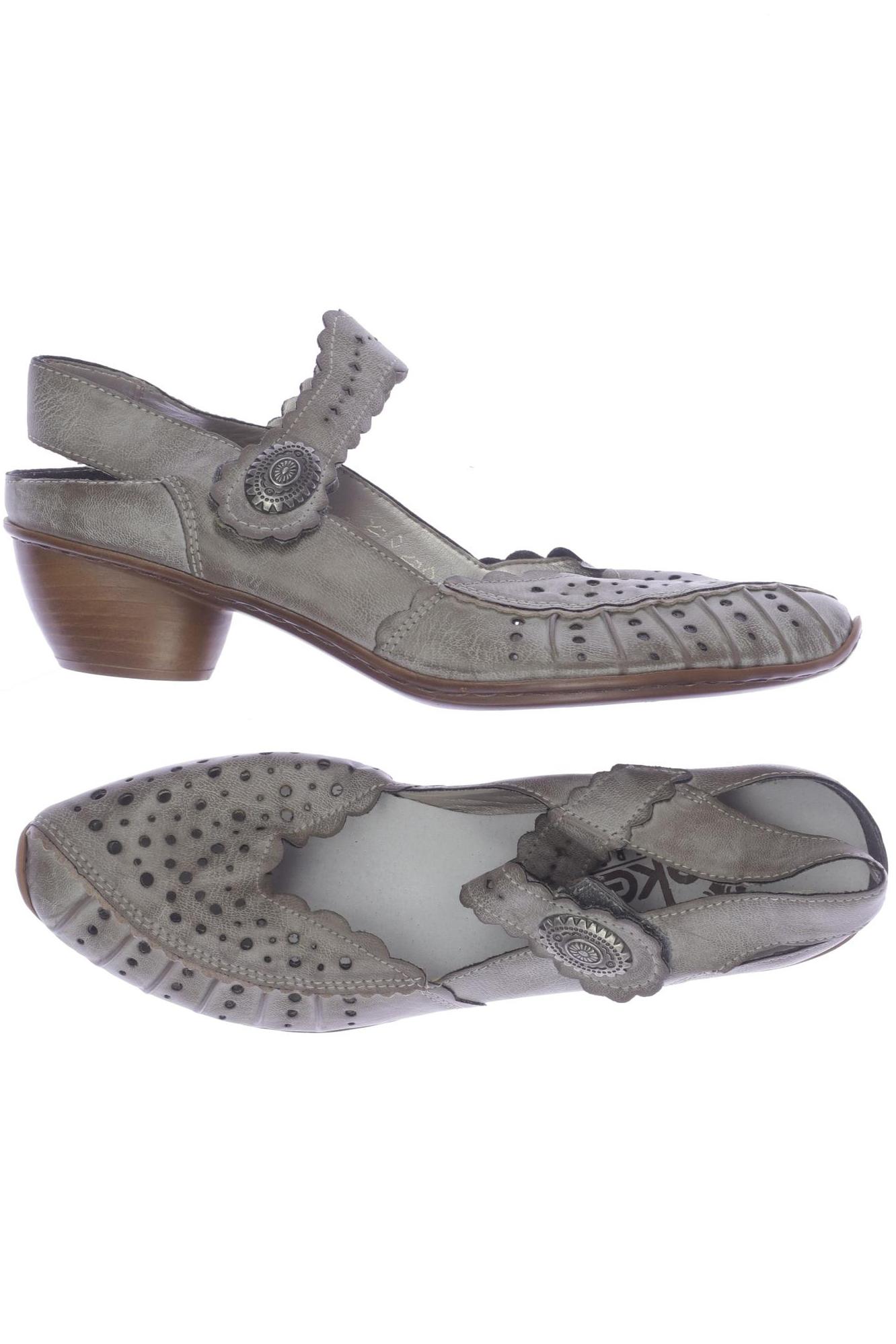 

Rieker Damen Sandale, grau, Gr. 39