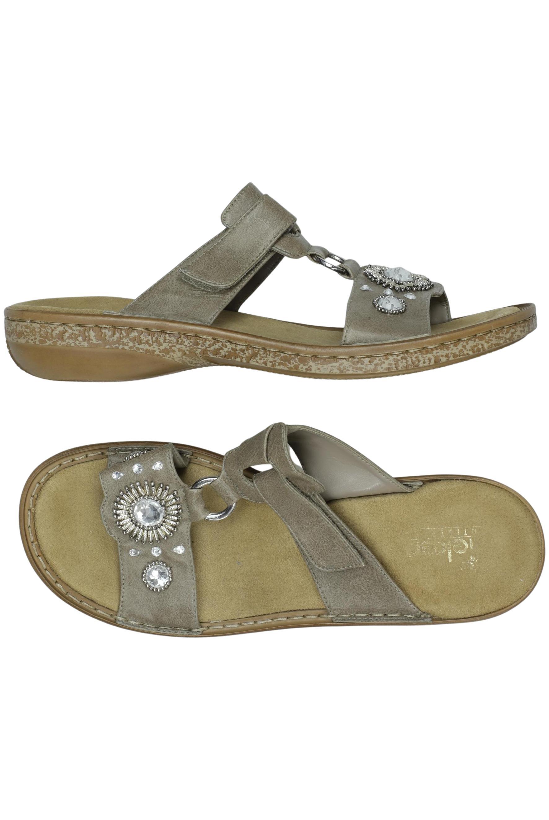 

Rieker Damen Sandale, beige, Gr. 40