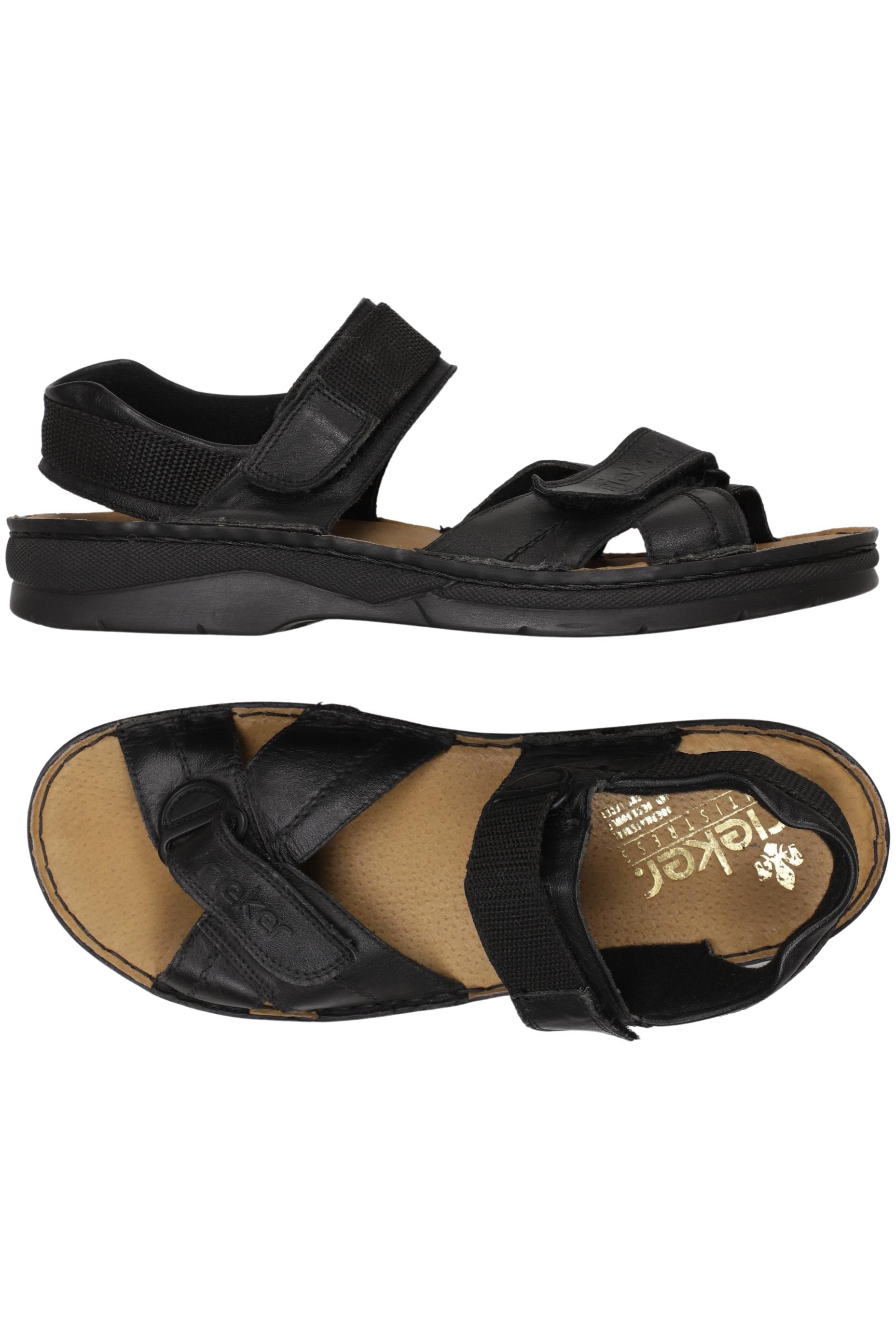 

Rieker Damen Sandale, schwarz, Gr. 41